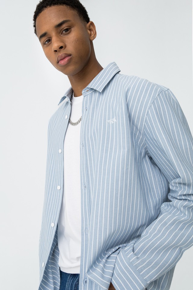 Camisa Relaxed s Riscas