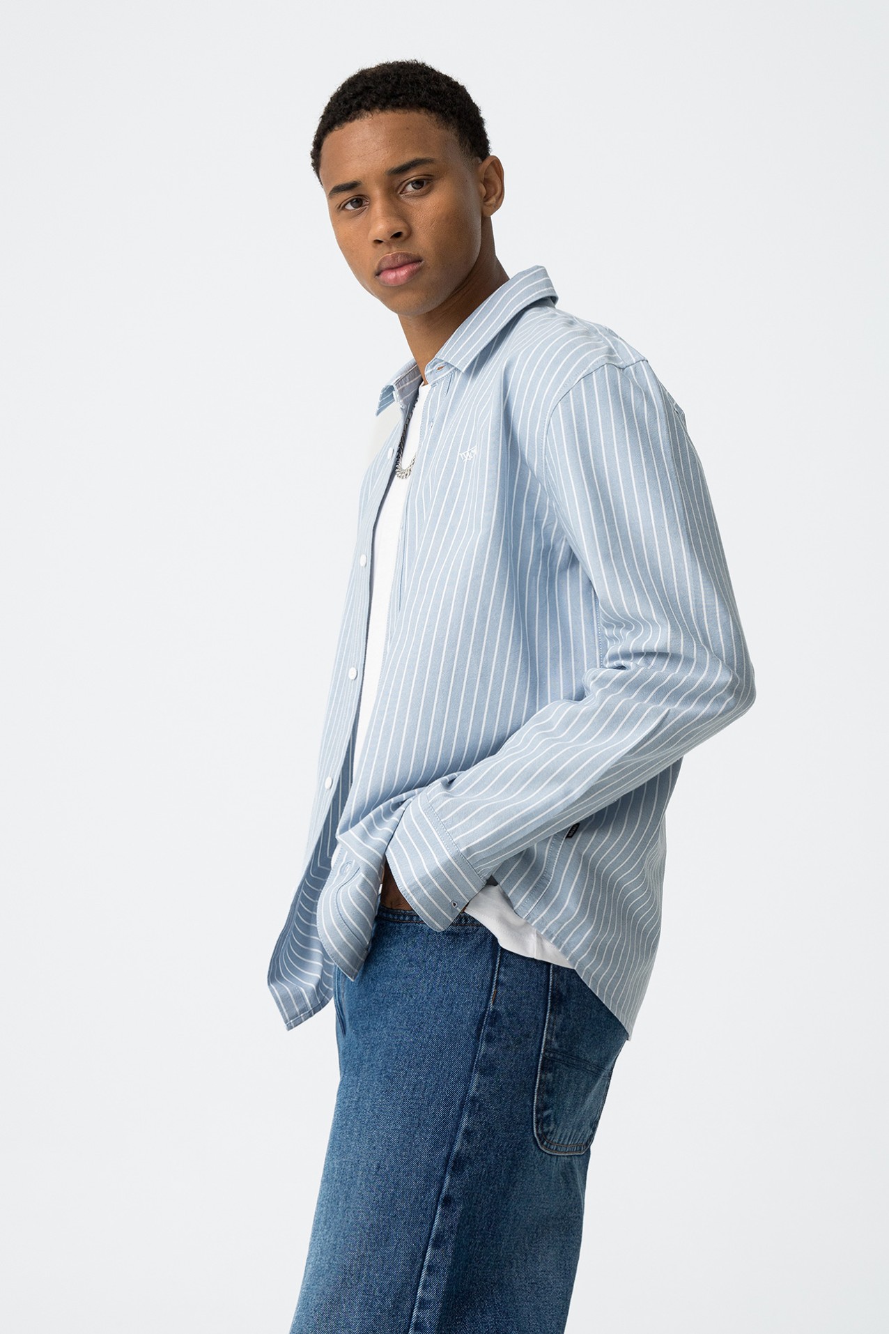 Relaxed striped shirt