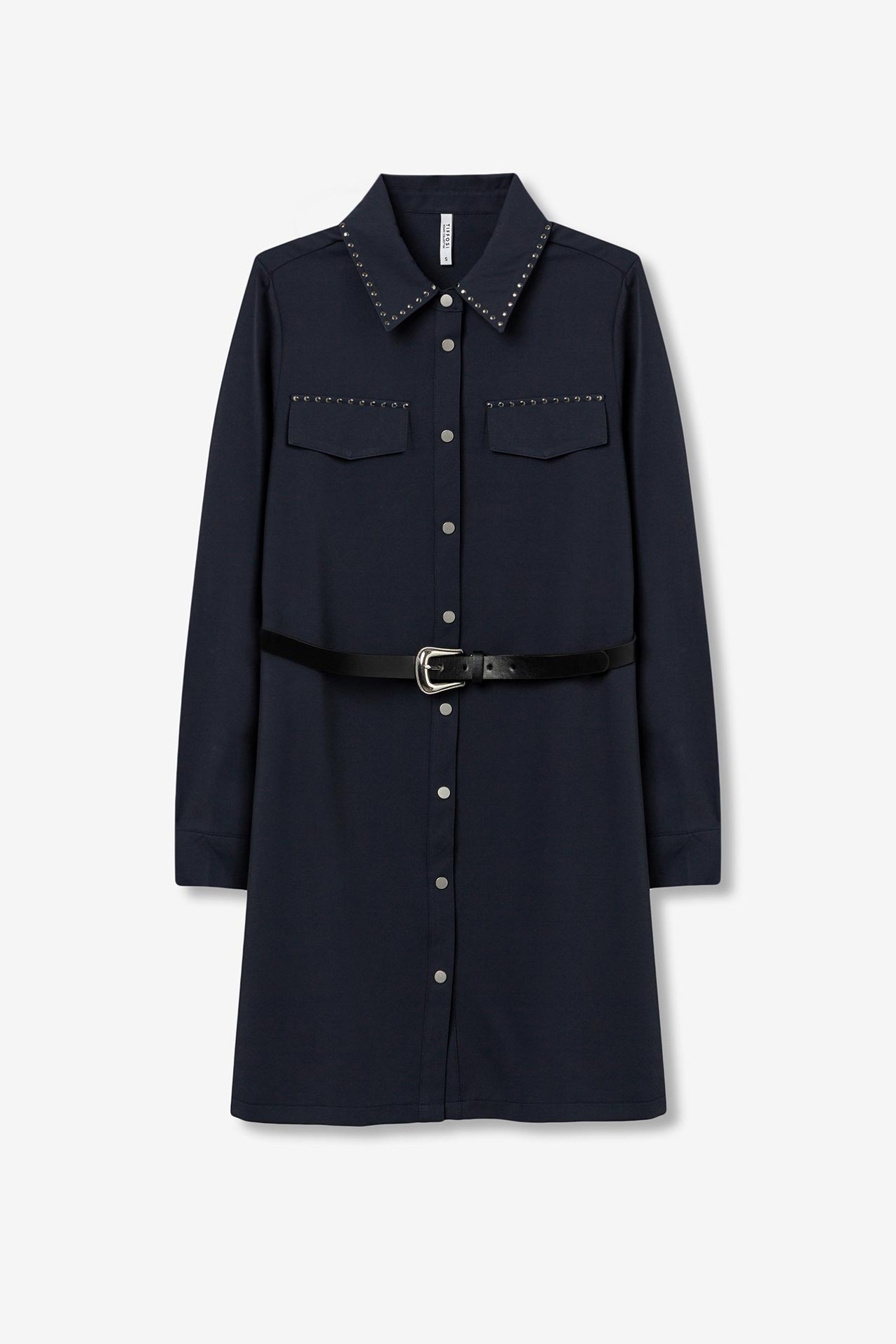 Shirt Dress with Belt