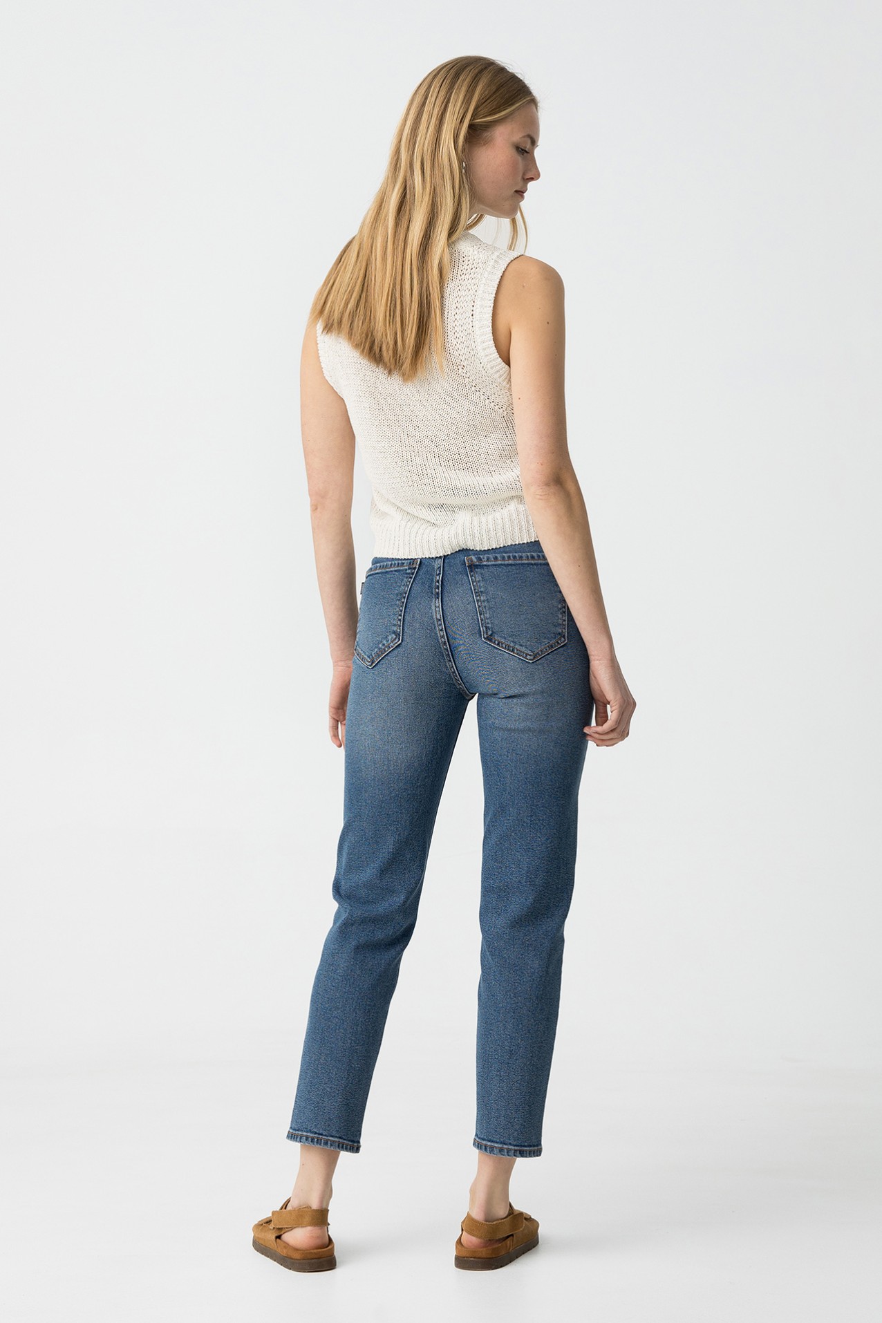 Vaqueros Mom ajustados