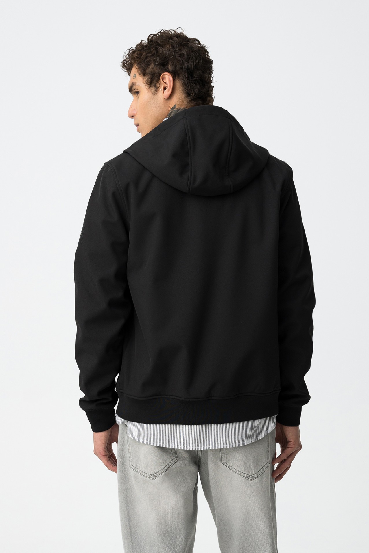 Casaco Regular com Patch