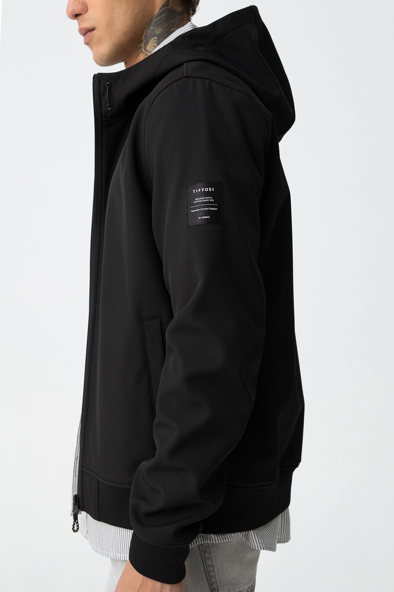 Casaco Regular com Patch