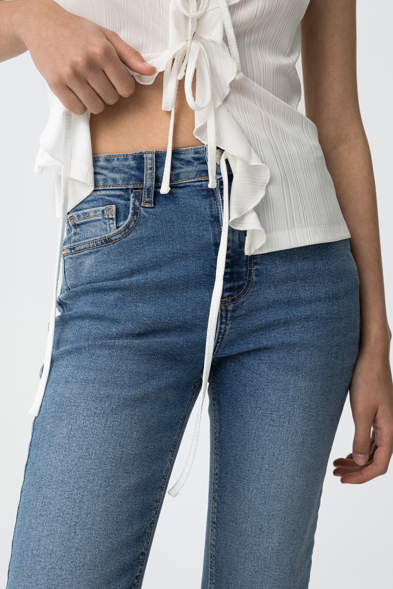 Megan Cropped Flare Jeans