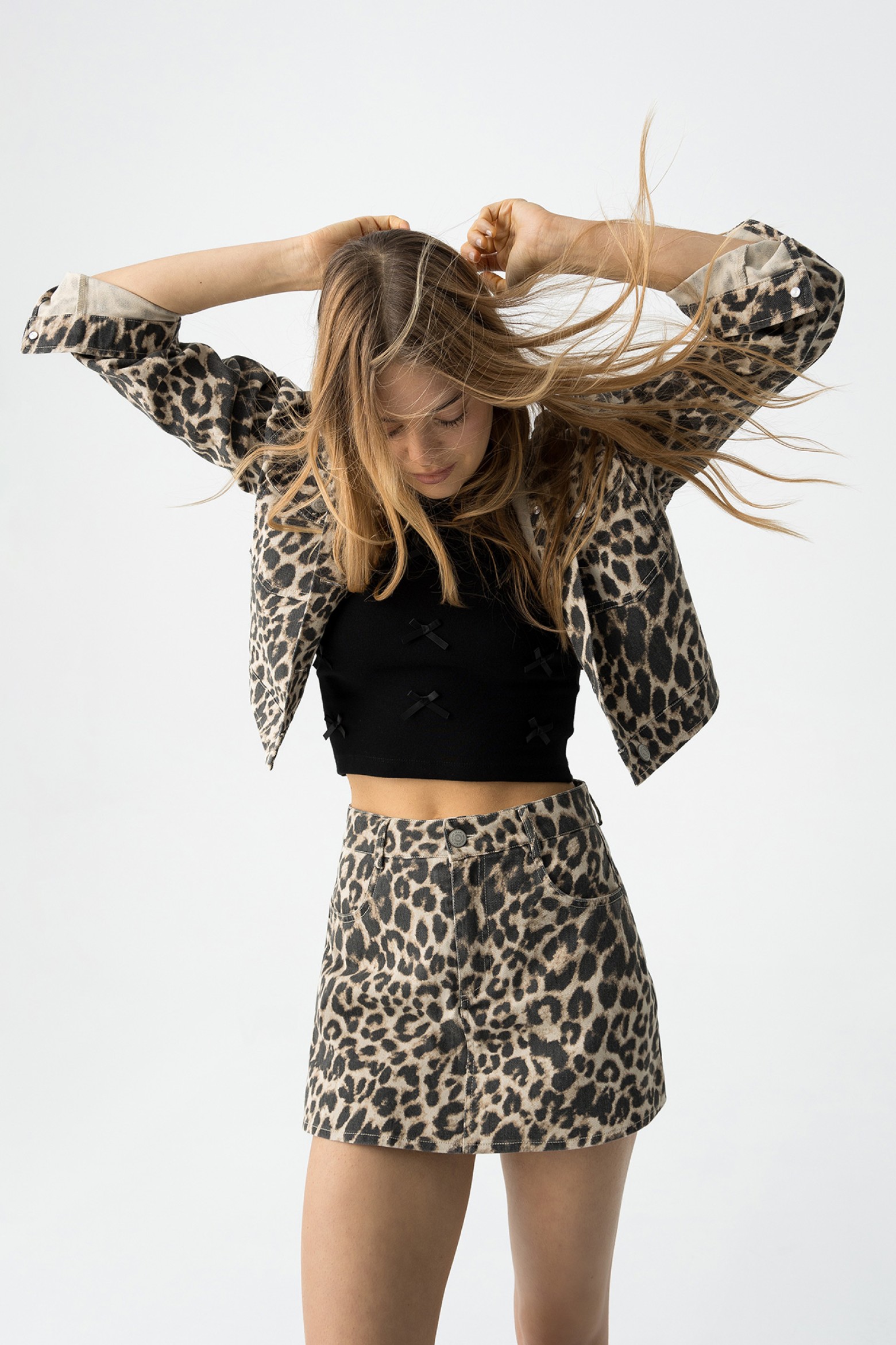 Skort de Ganga Leopardo