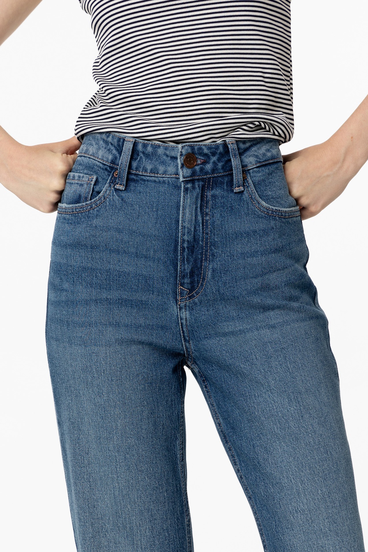 Vaqueros Amy de corte recto