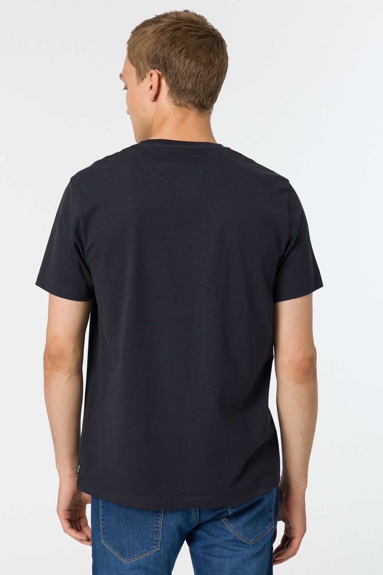 T-shirt de Algodo com Relevo