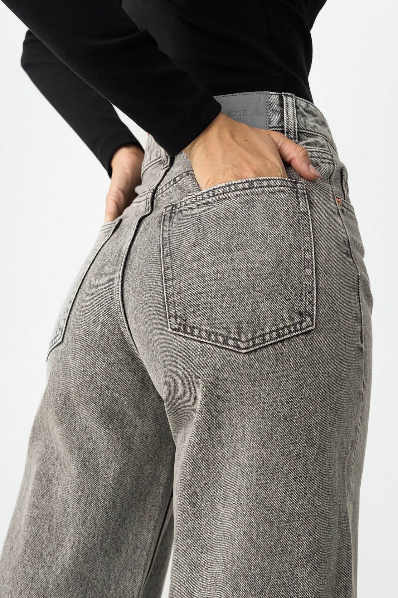 Jeans Kylie Wide Leg Cintura Alta