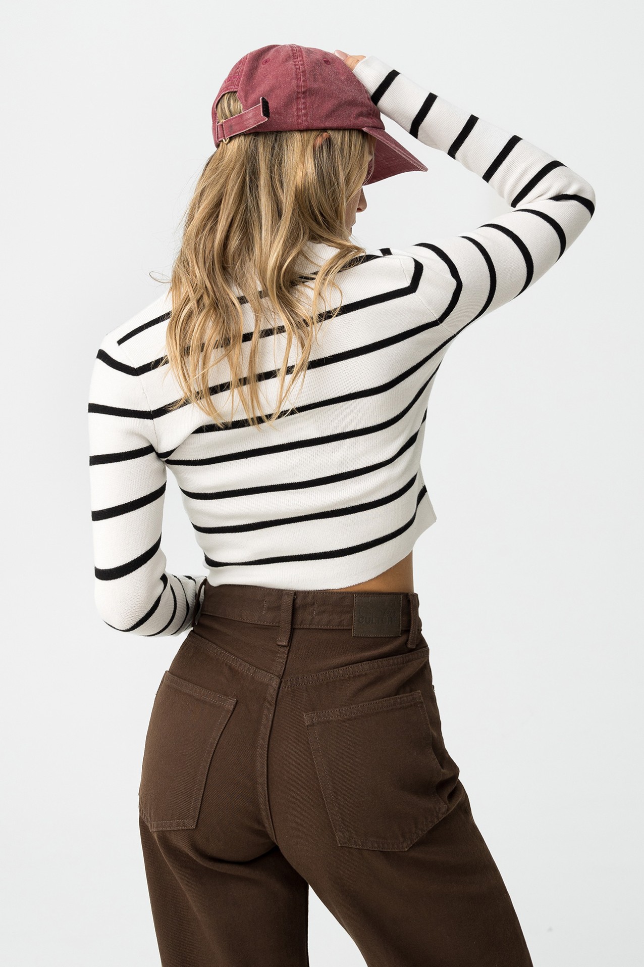 Slim Fit Striped Jumper