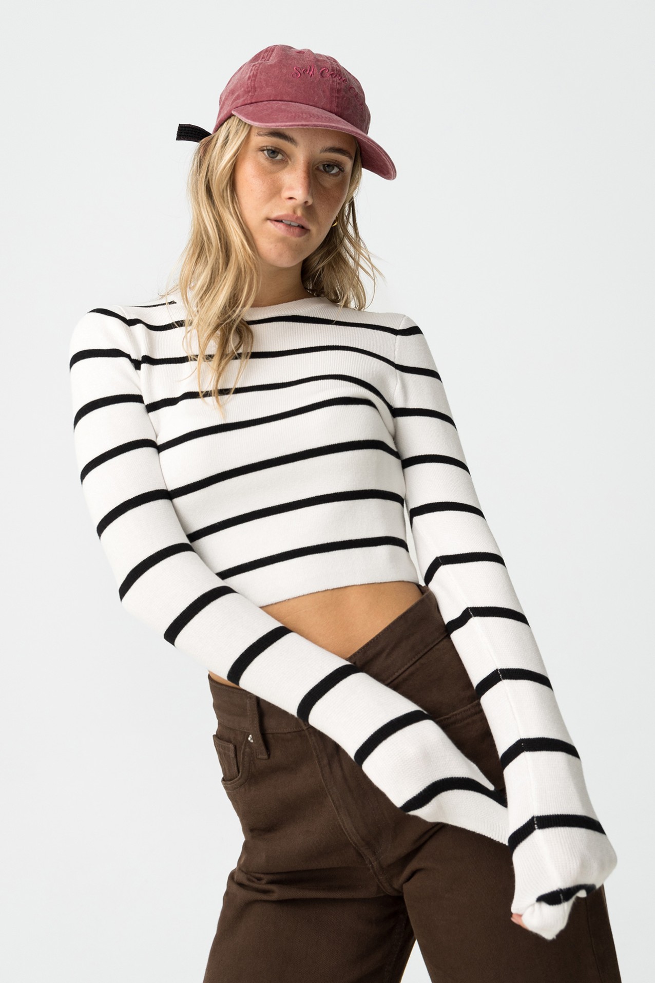 Slim Fit Striped Jumper