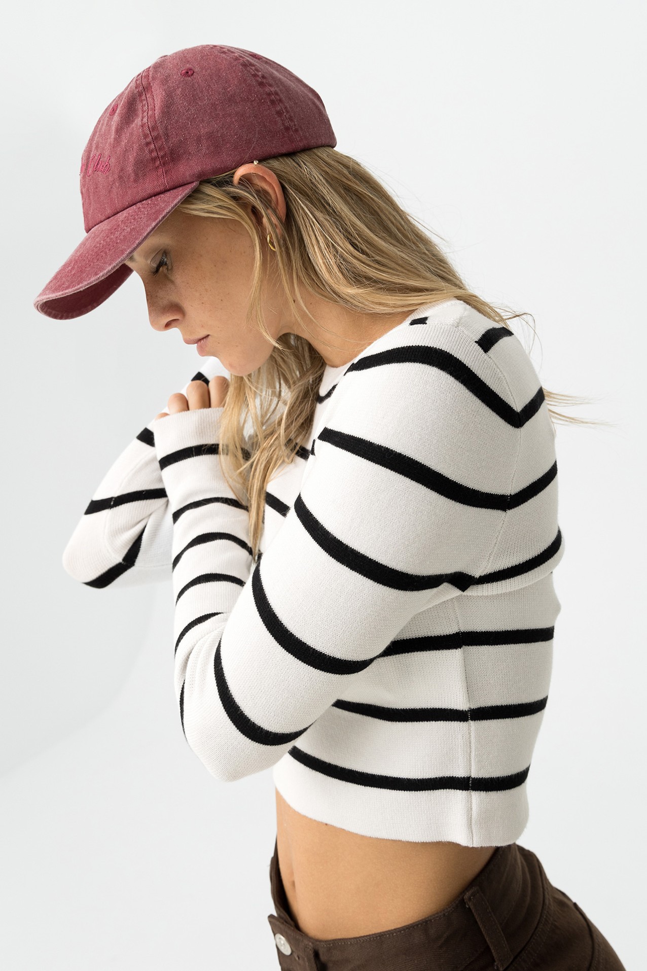 Slim Fit Striped Jumper