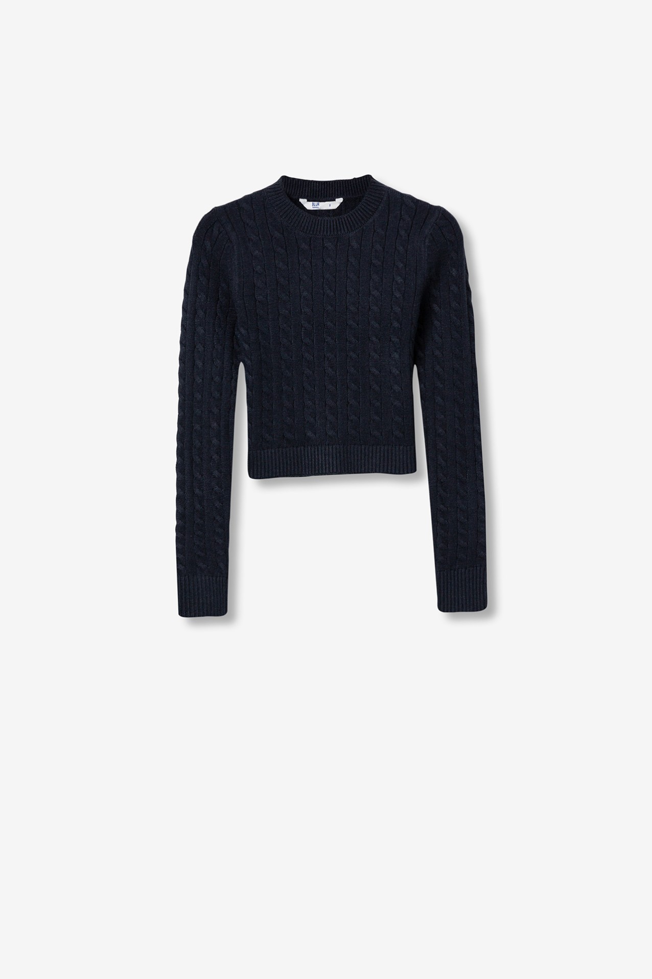 Slim Fit Sweater in Cable Knit