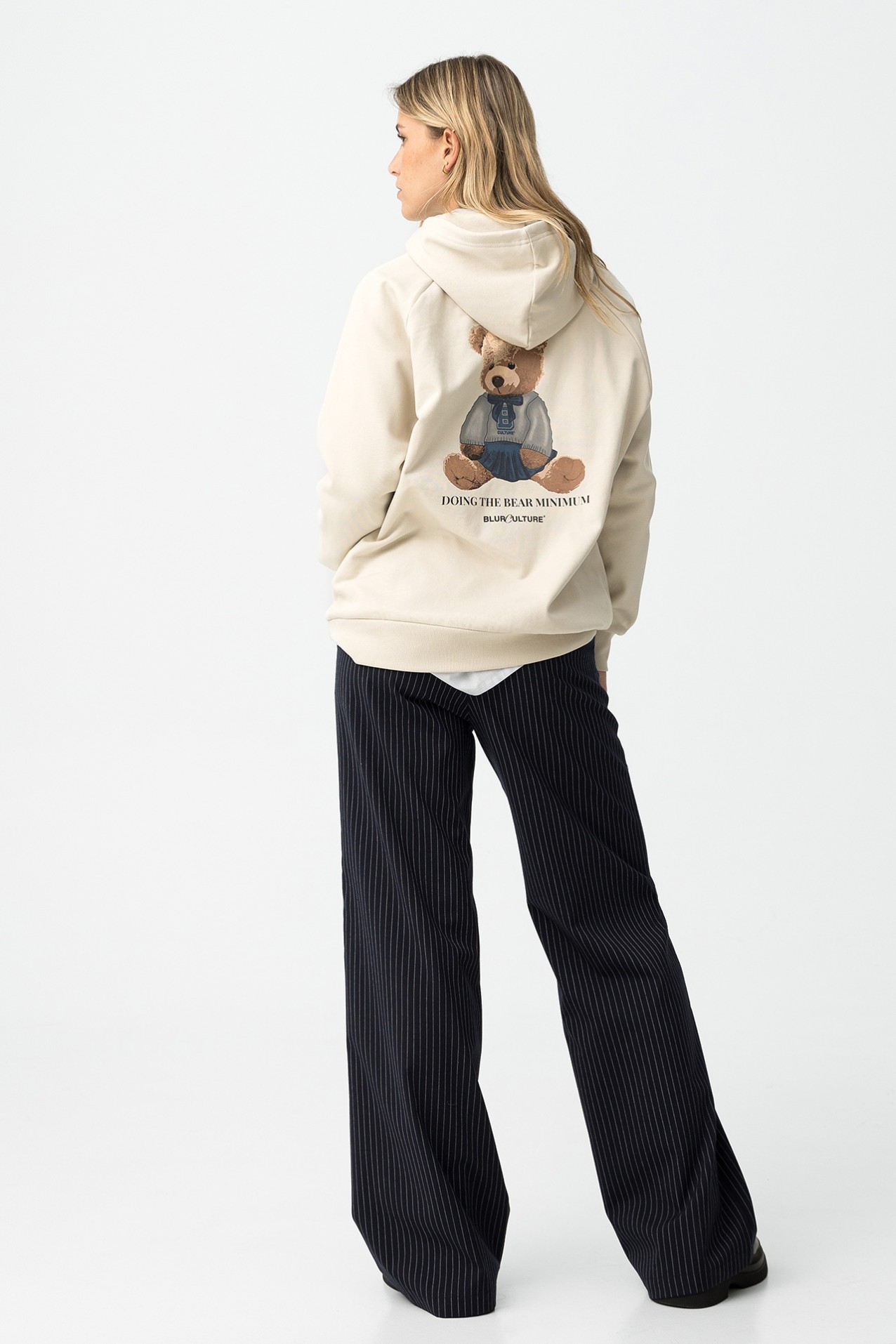 Printed Wide Leg Trousers