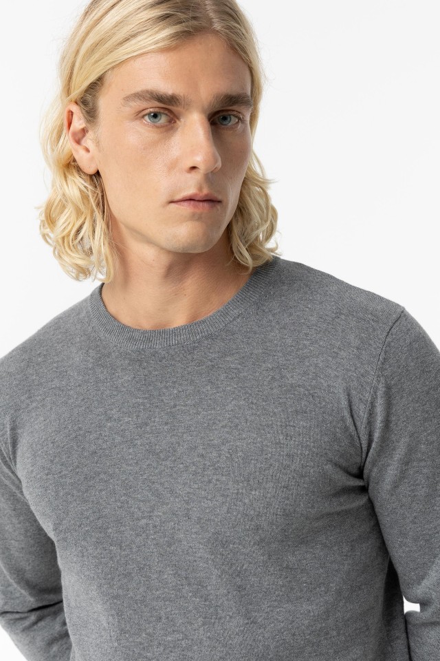 Grey Melange Sweater Grey Melange Sweater