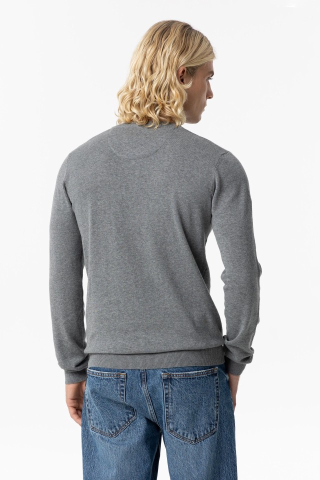 Grey Melange Sweater Grey Melange Sweater