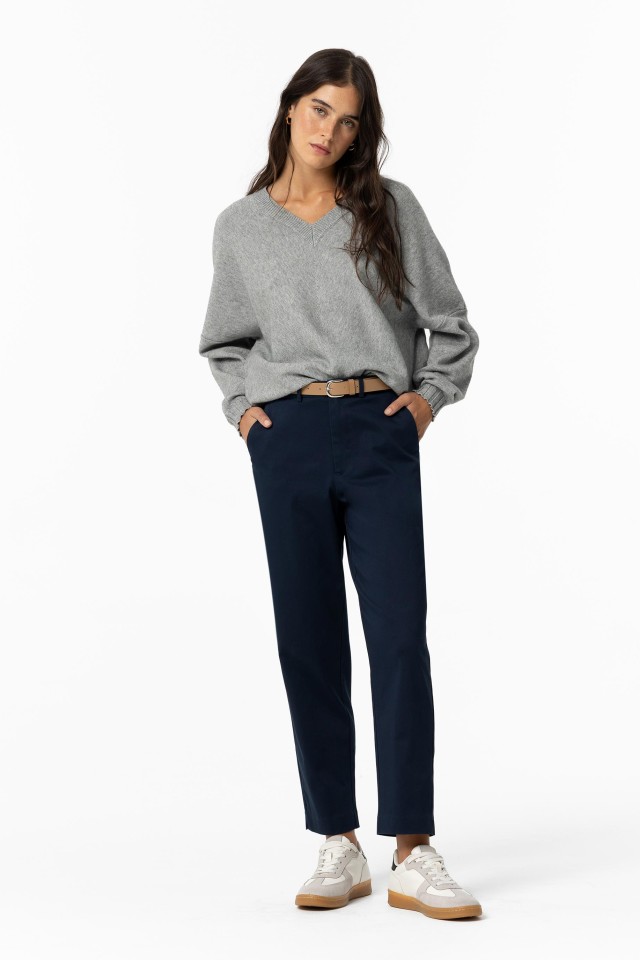 Tailored Pants with Belt