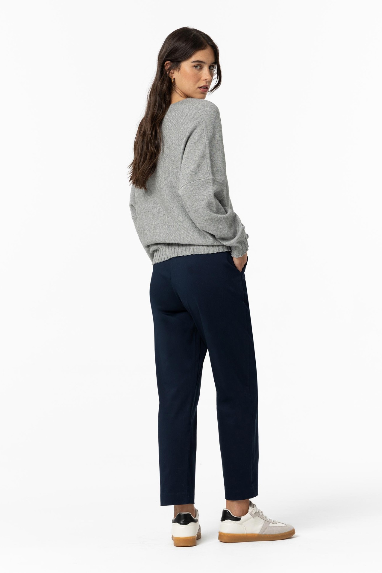 Tailored Pants with Belt