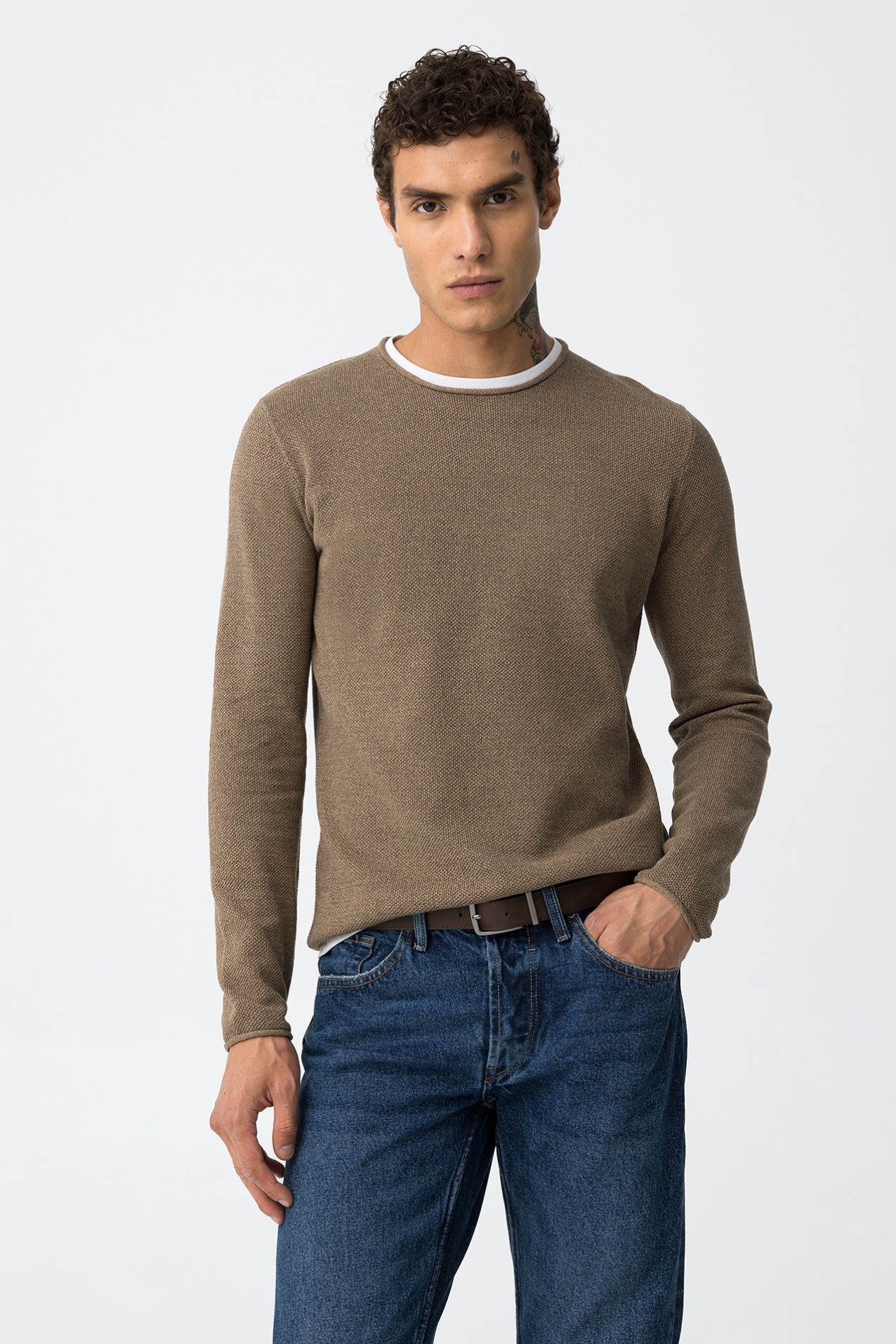 Camisola Combinada De Algodo