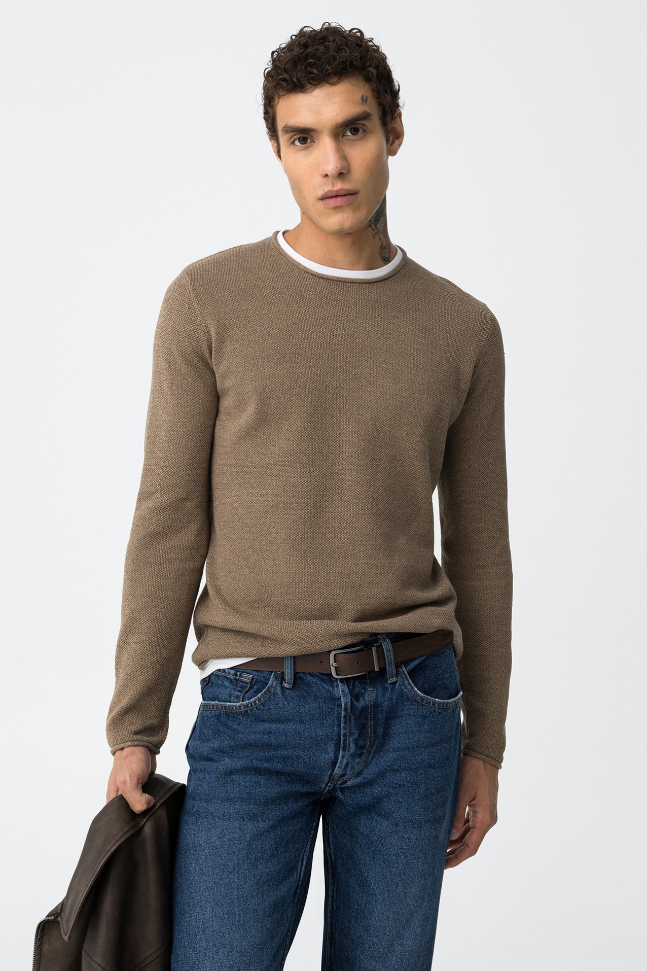 Camisola Combinada De Algodo