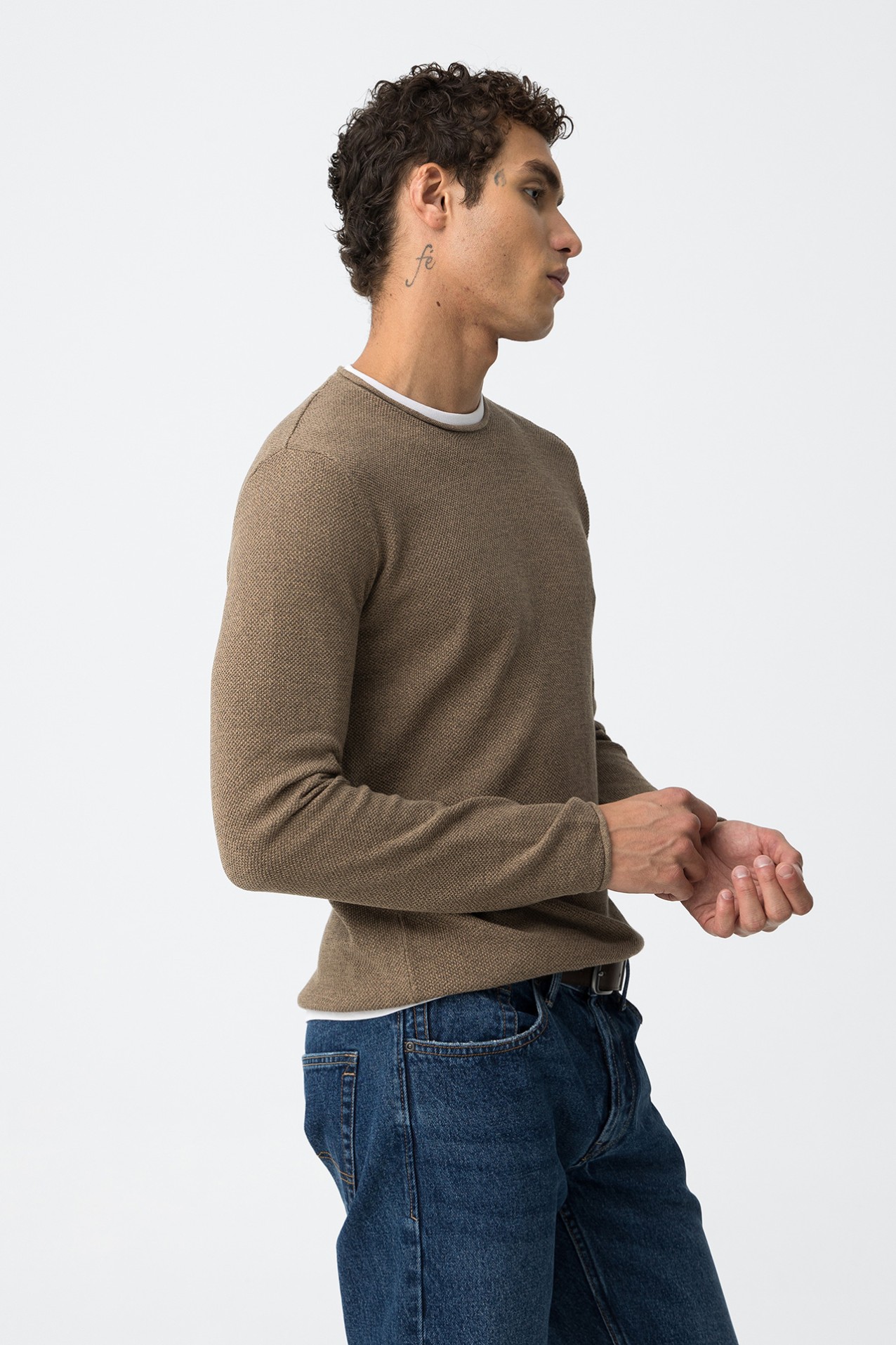 Camisola Combinada De Algodo