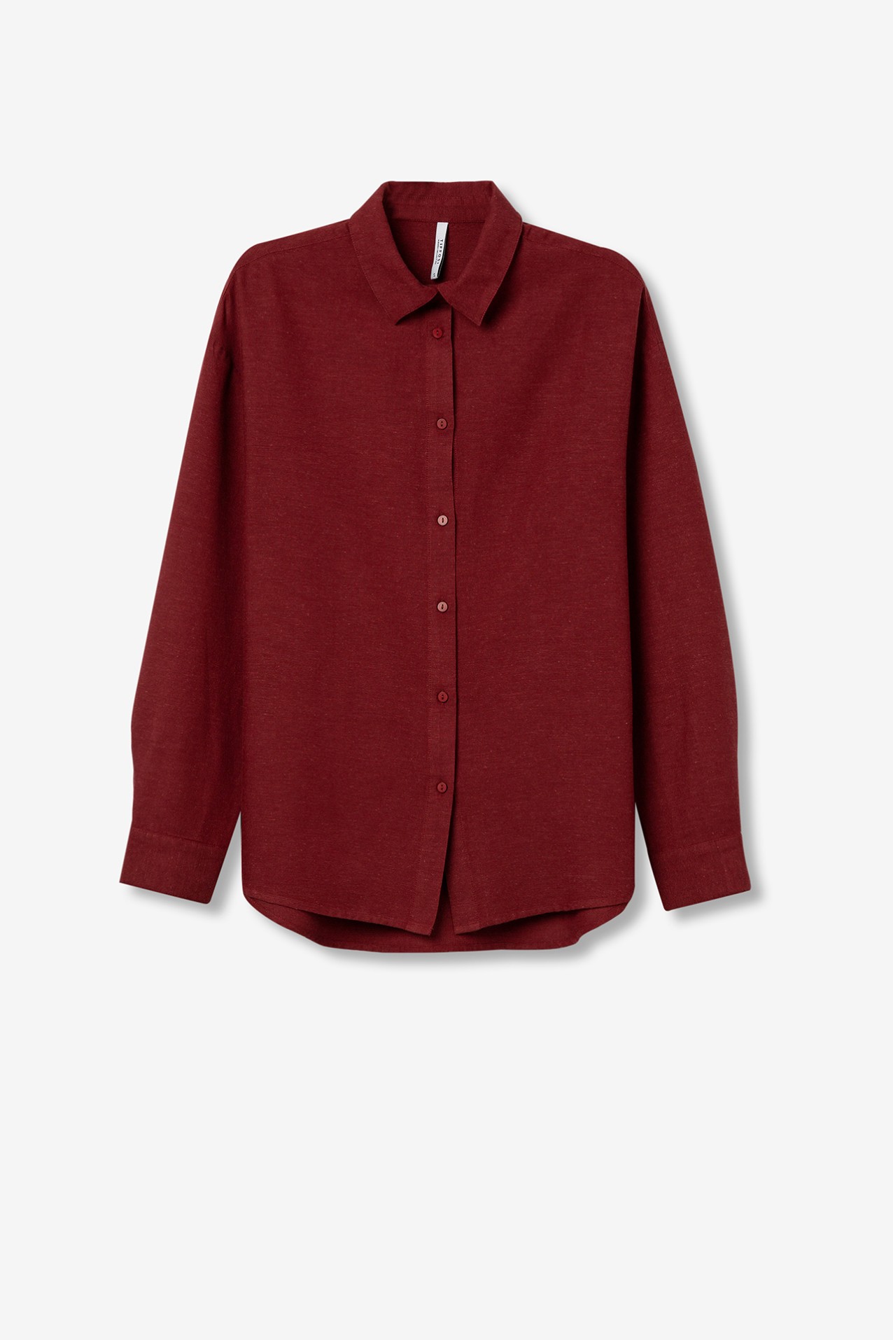 Relaxed Linen Blend Shirt