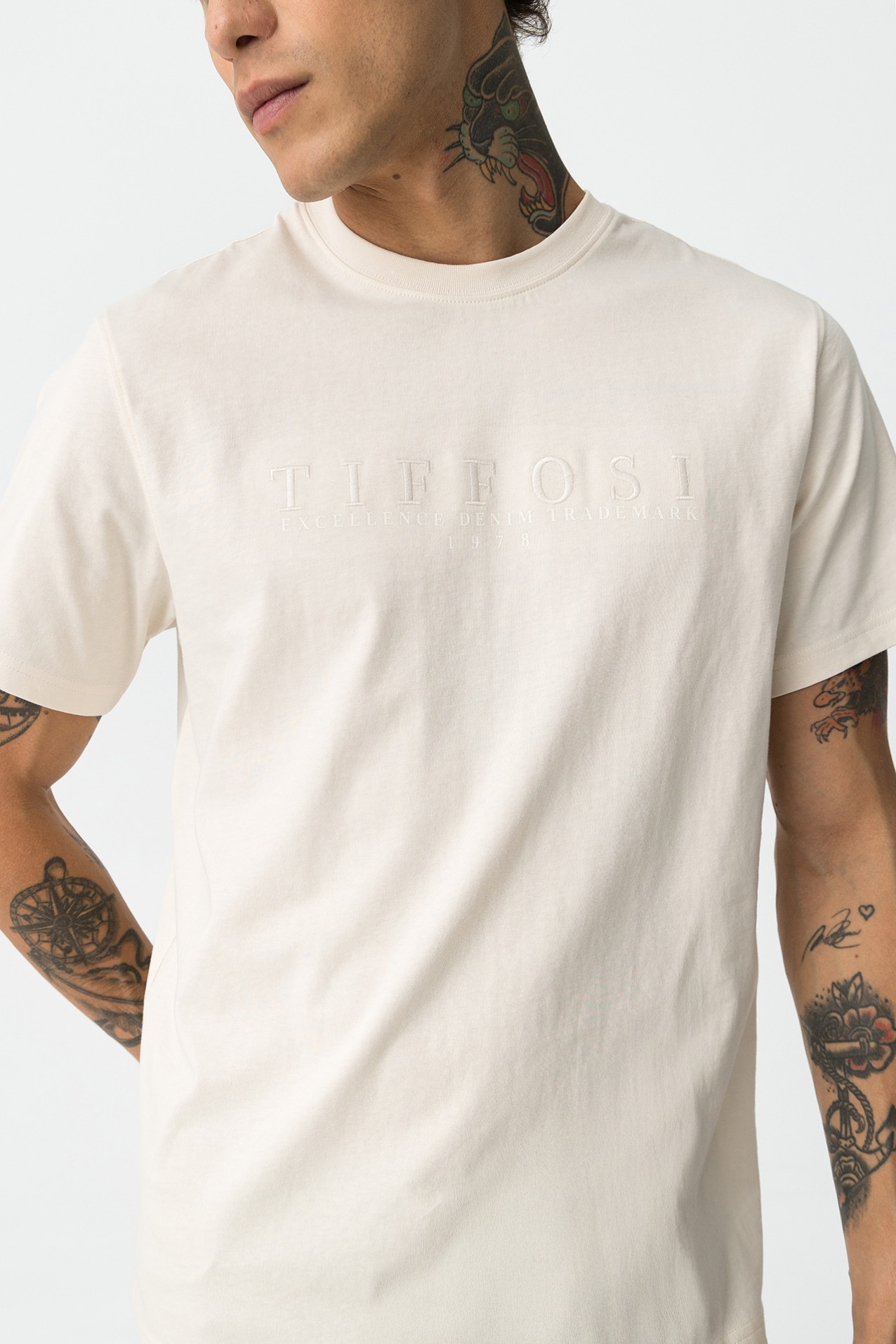 Embroidered Front T-shirt