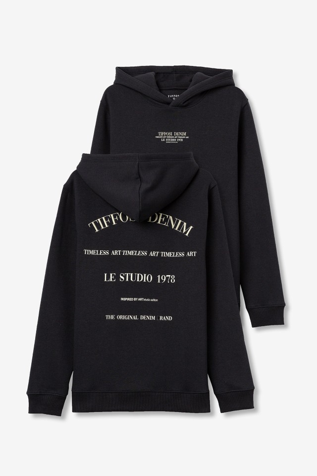 Hoodie Com Costas Bordadas Hoodie Com Costas Bordadas