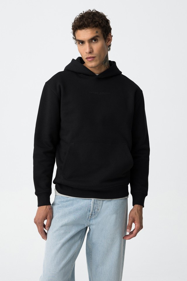 Hoodie Com Estampado De Mensagem