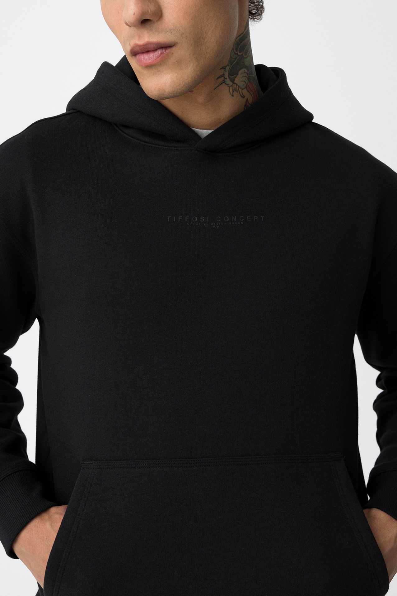 Hoodie Com Estampado De Mensagem