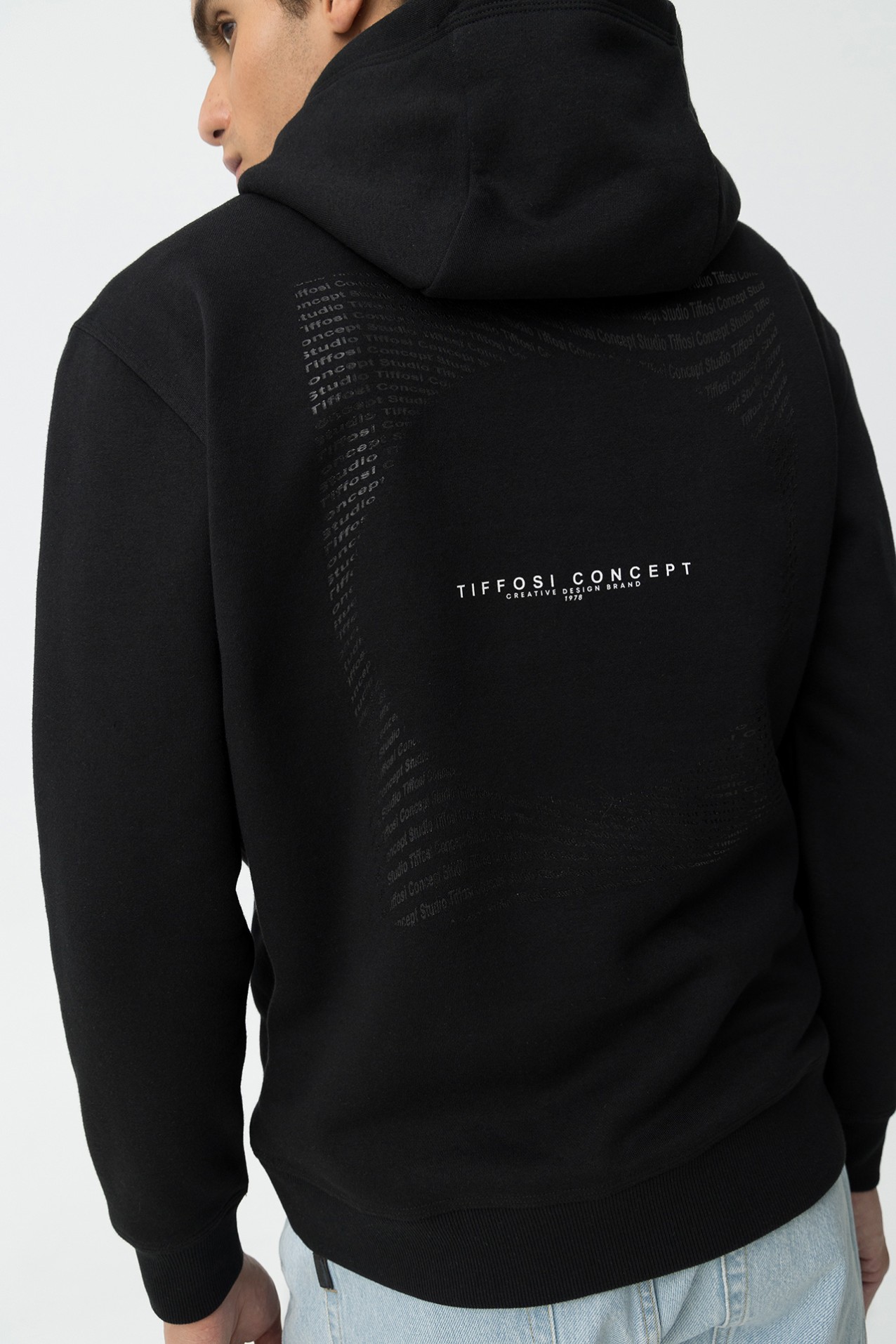 Hoodie Com Estampado De Mensagem