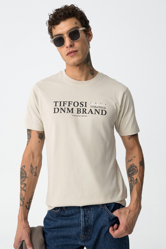T-Shirt Regular com Estampado