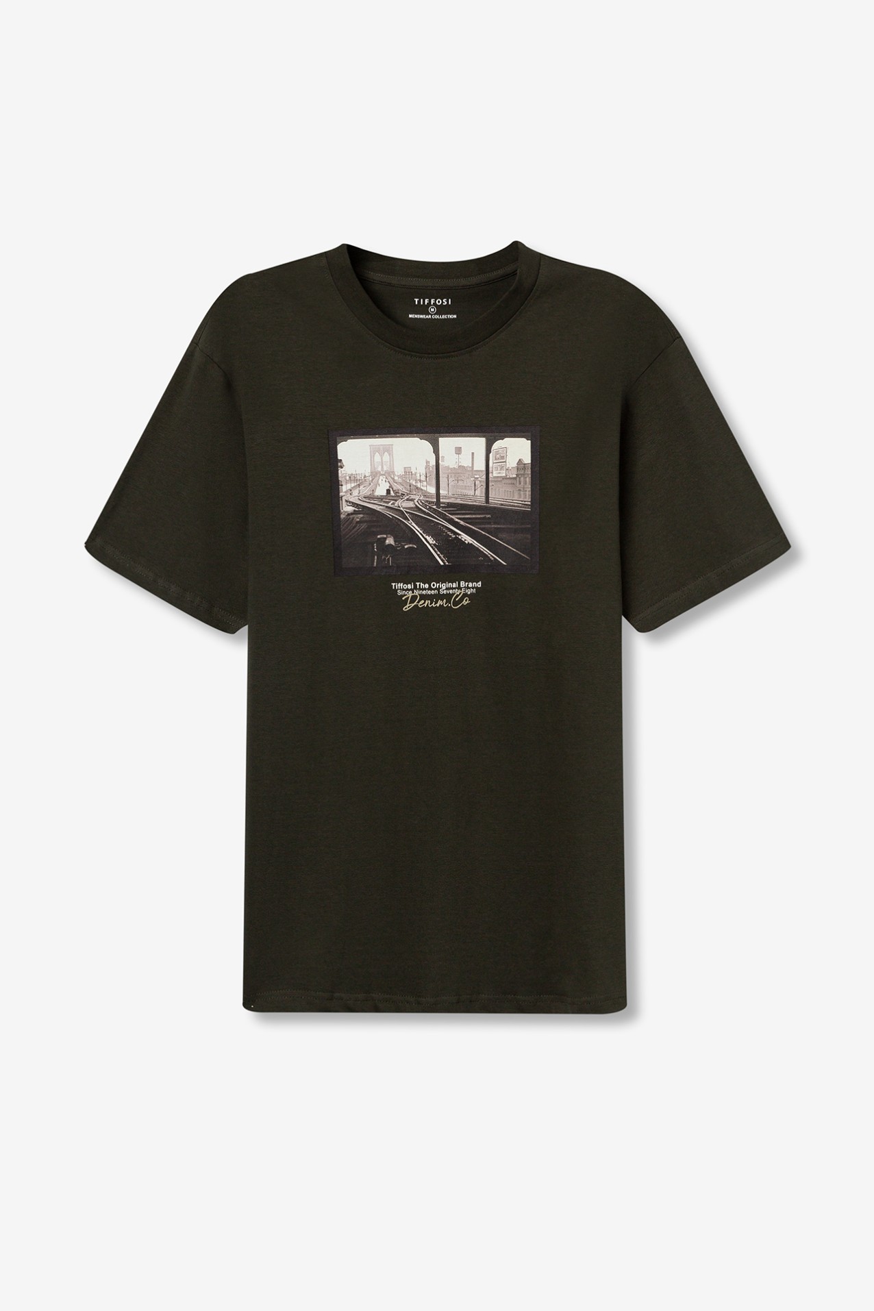 Dark Green Graphic Tee