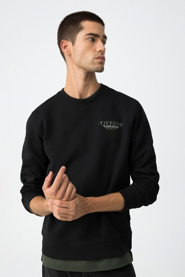 Sweatshirt Com Estampado Mensagem