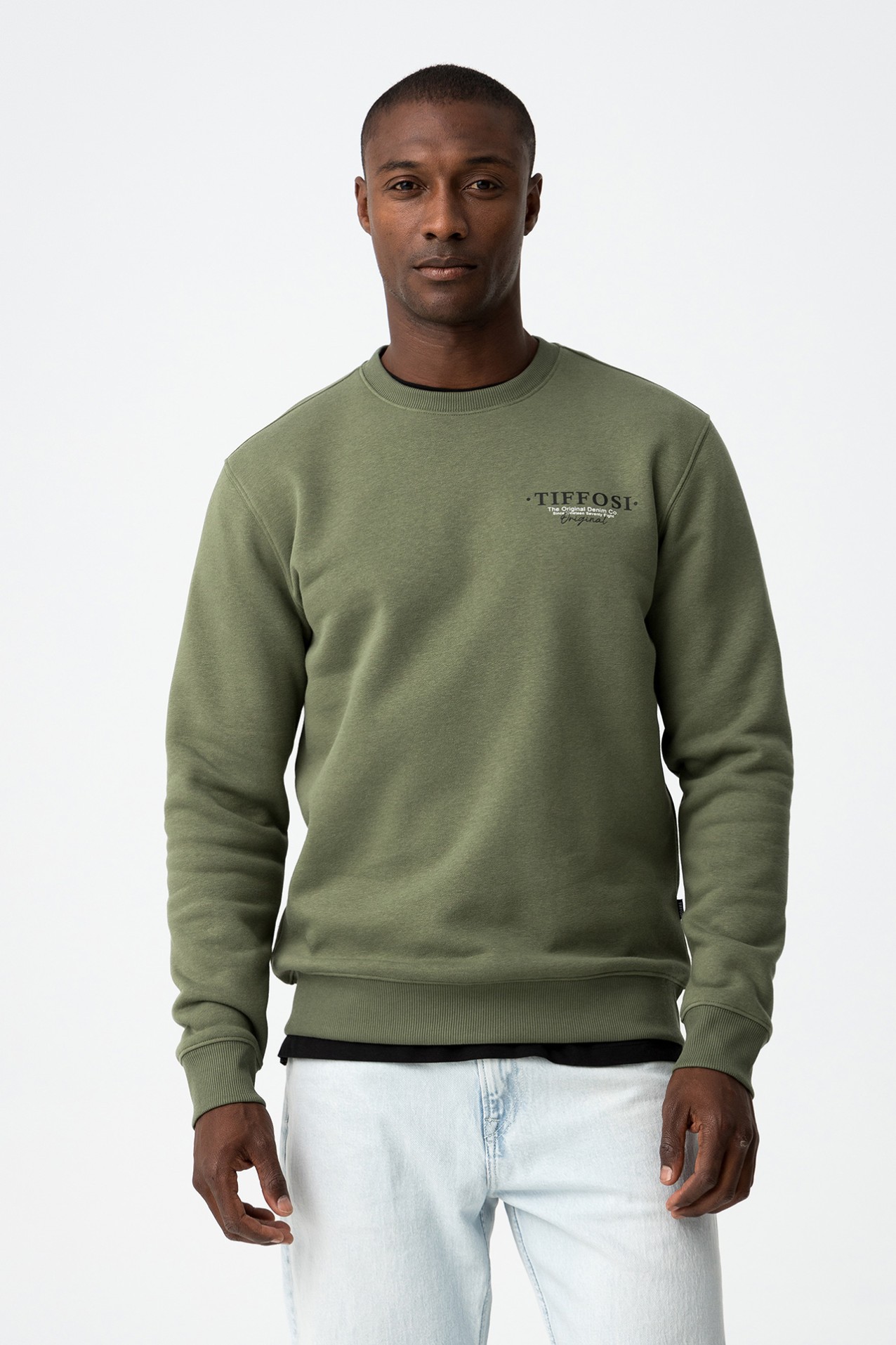 Sweatshirt With Message Print