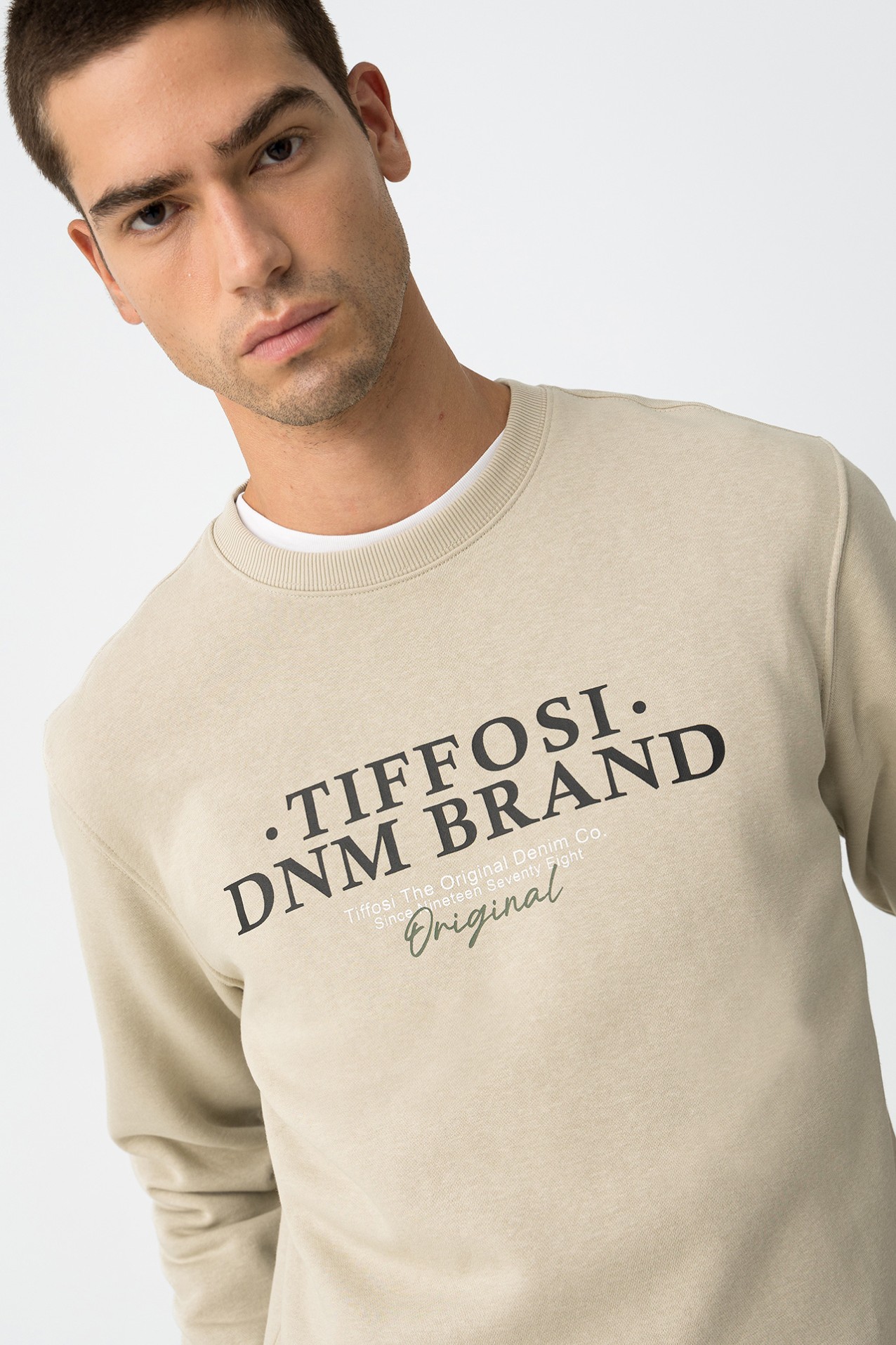 Sweatshirt With Message Print