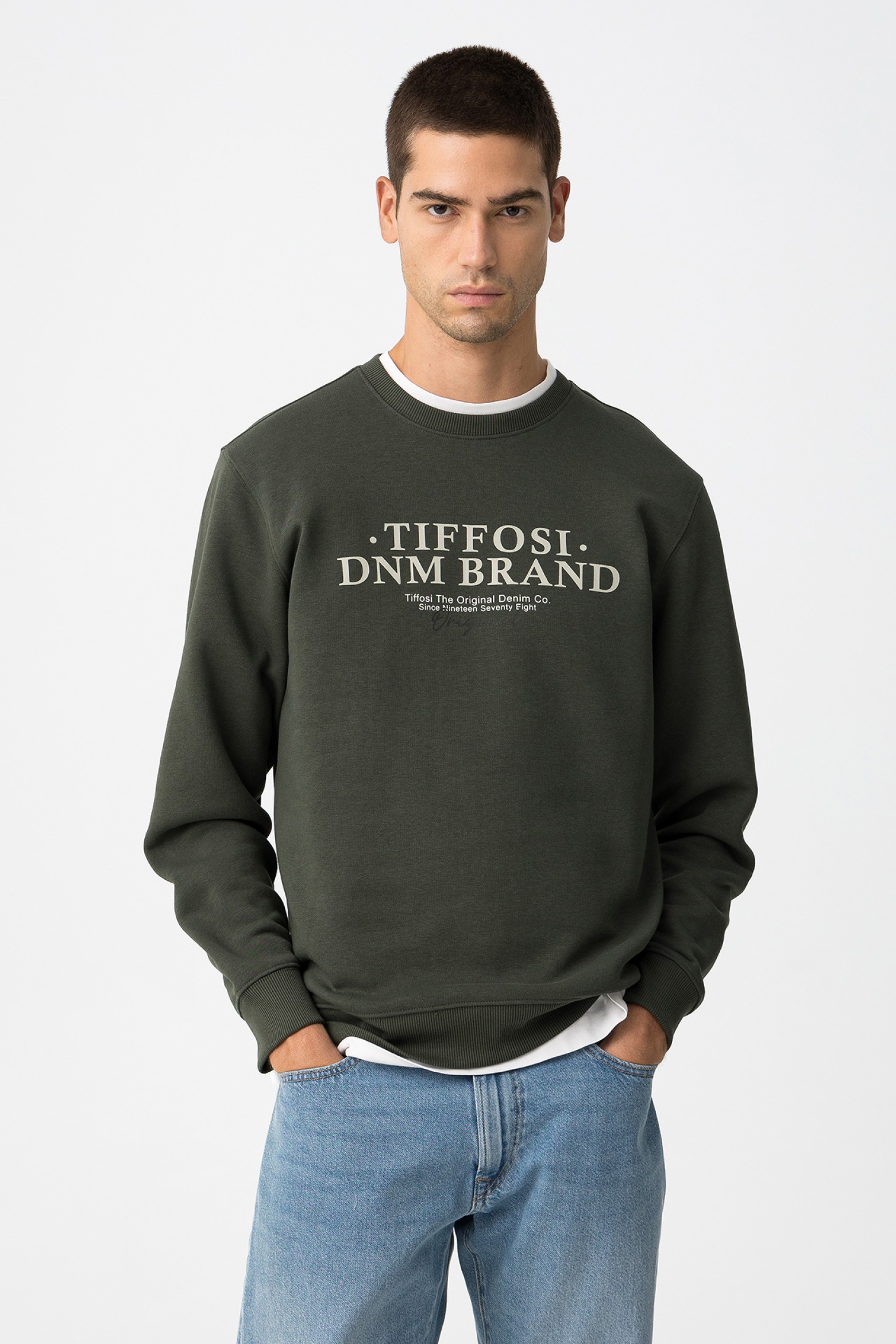 Sweatshirt Com Estampado Mensagem