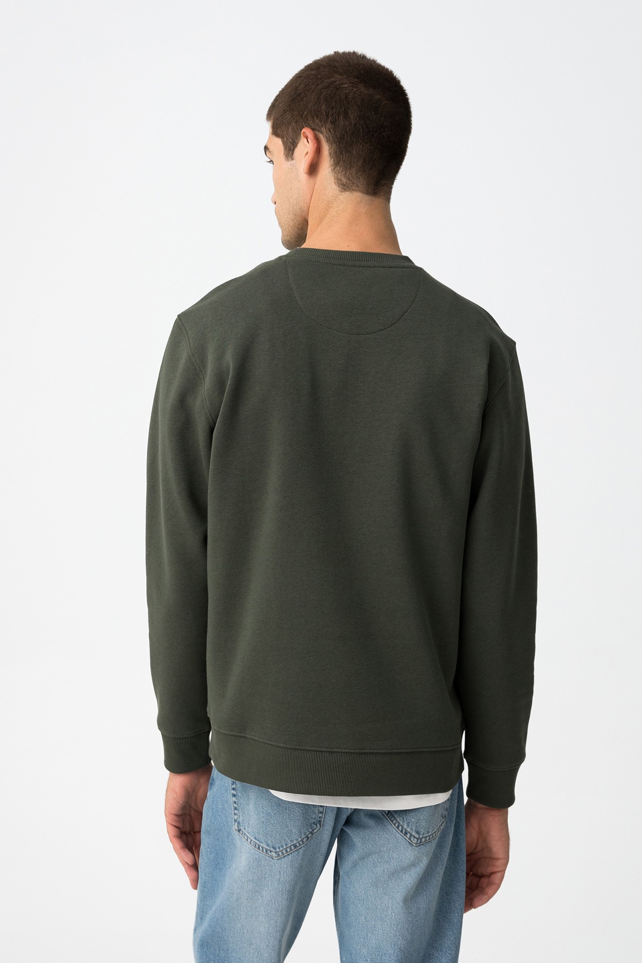 Sweatshirt With Message Print