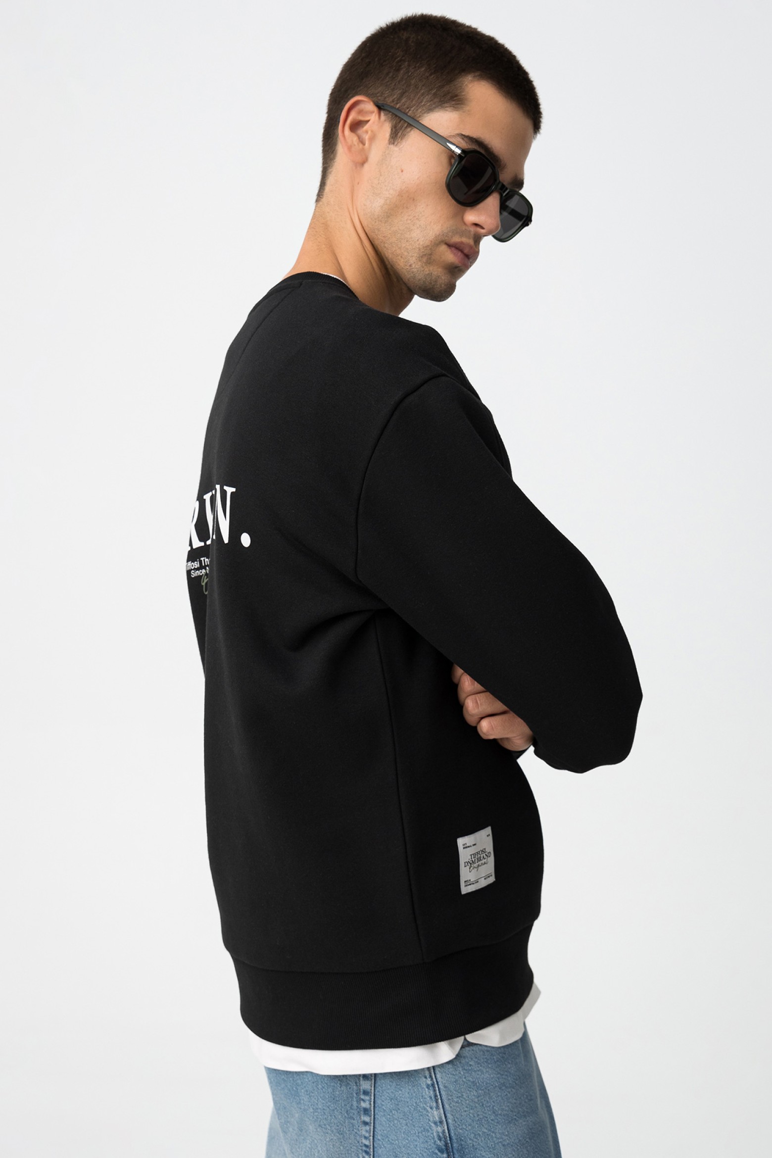 Sweatshirt Relaxed Com Patch