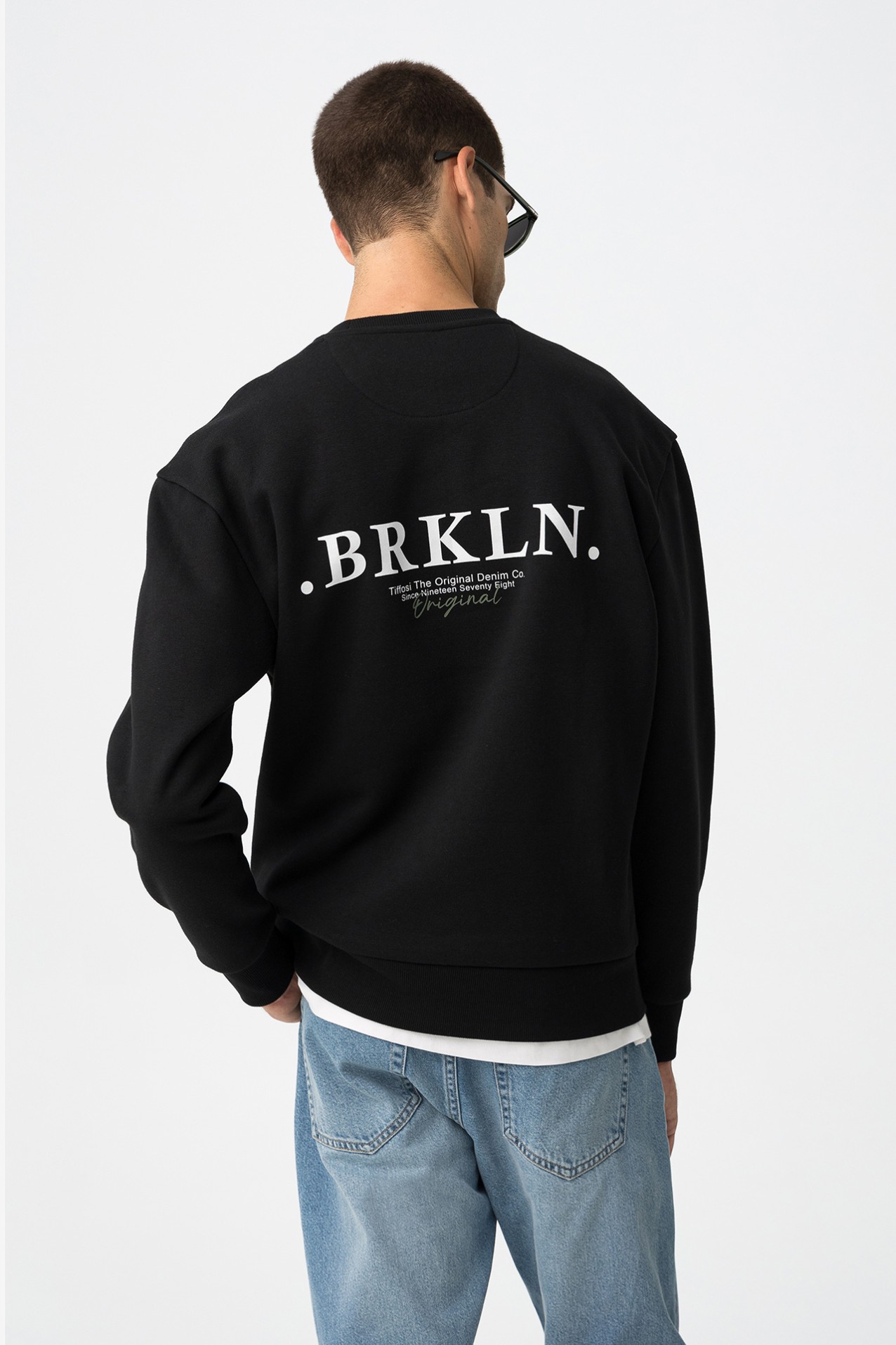 Sweatshirt Relaxed Com Patch