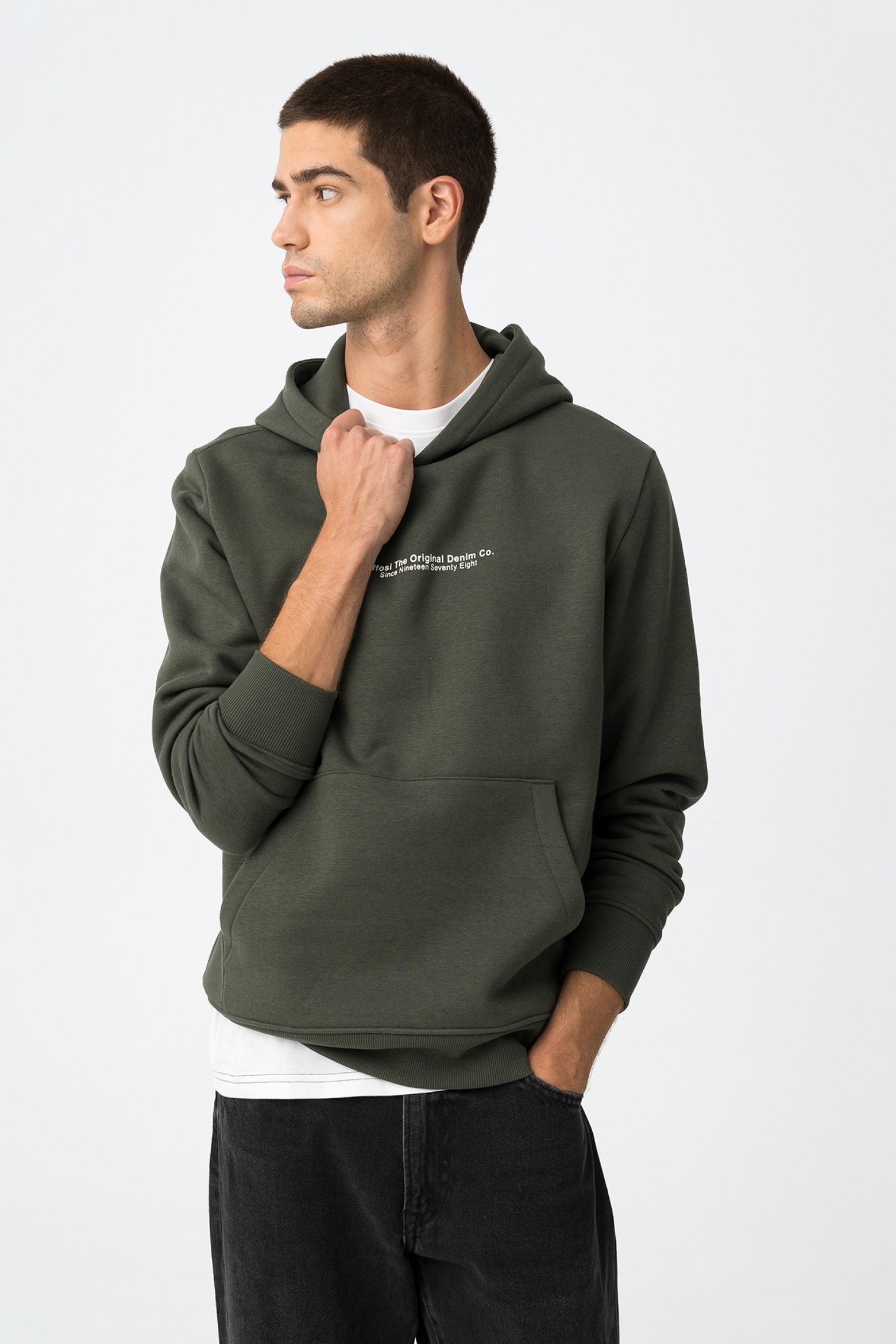 Hoodie Com Patch Bordado