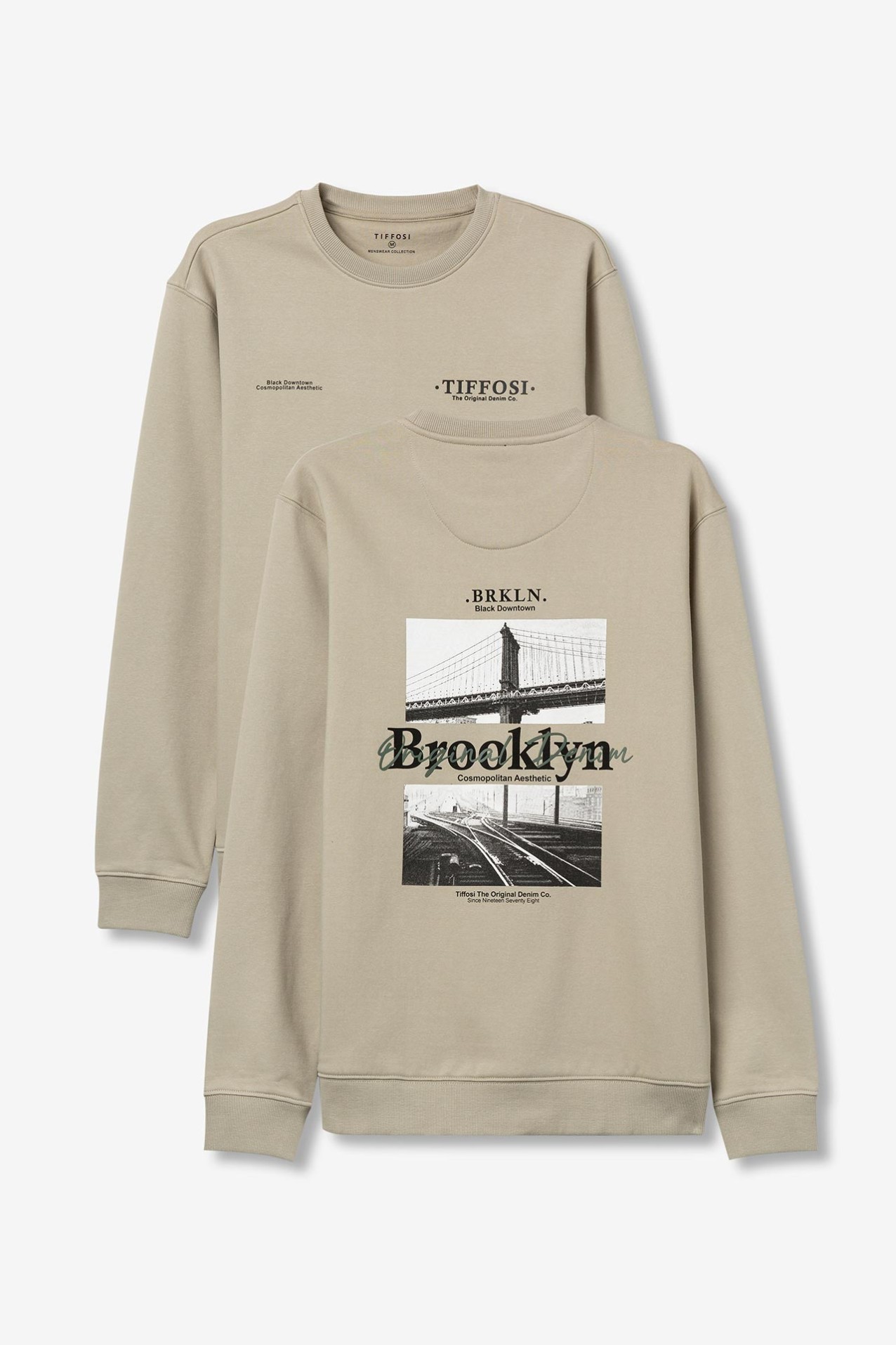 Sudadera con Espalda Estampada