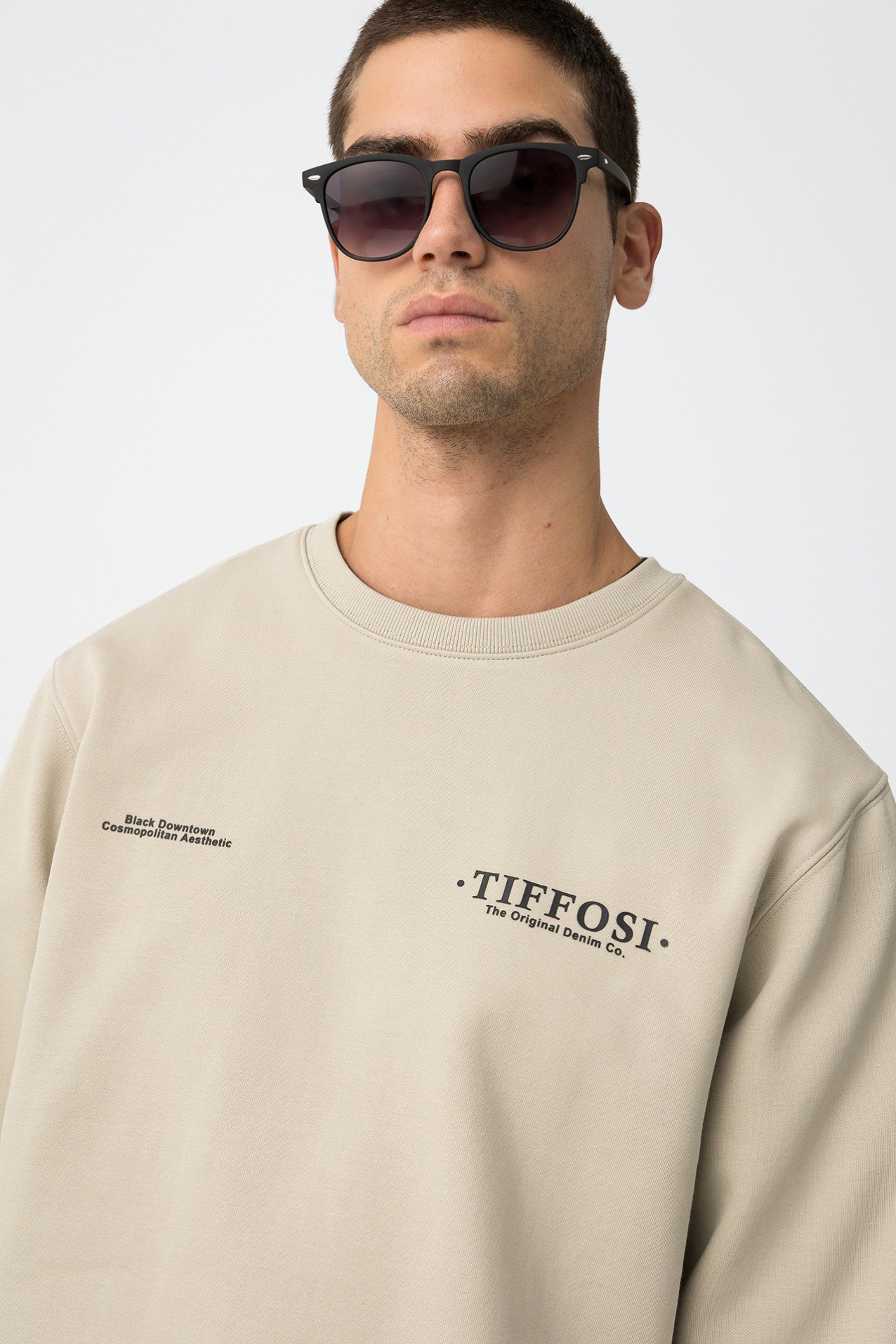 Sudadera con Espalda Estampada