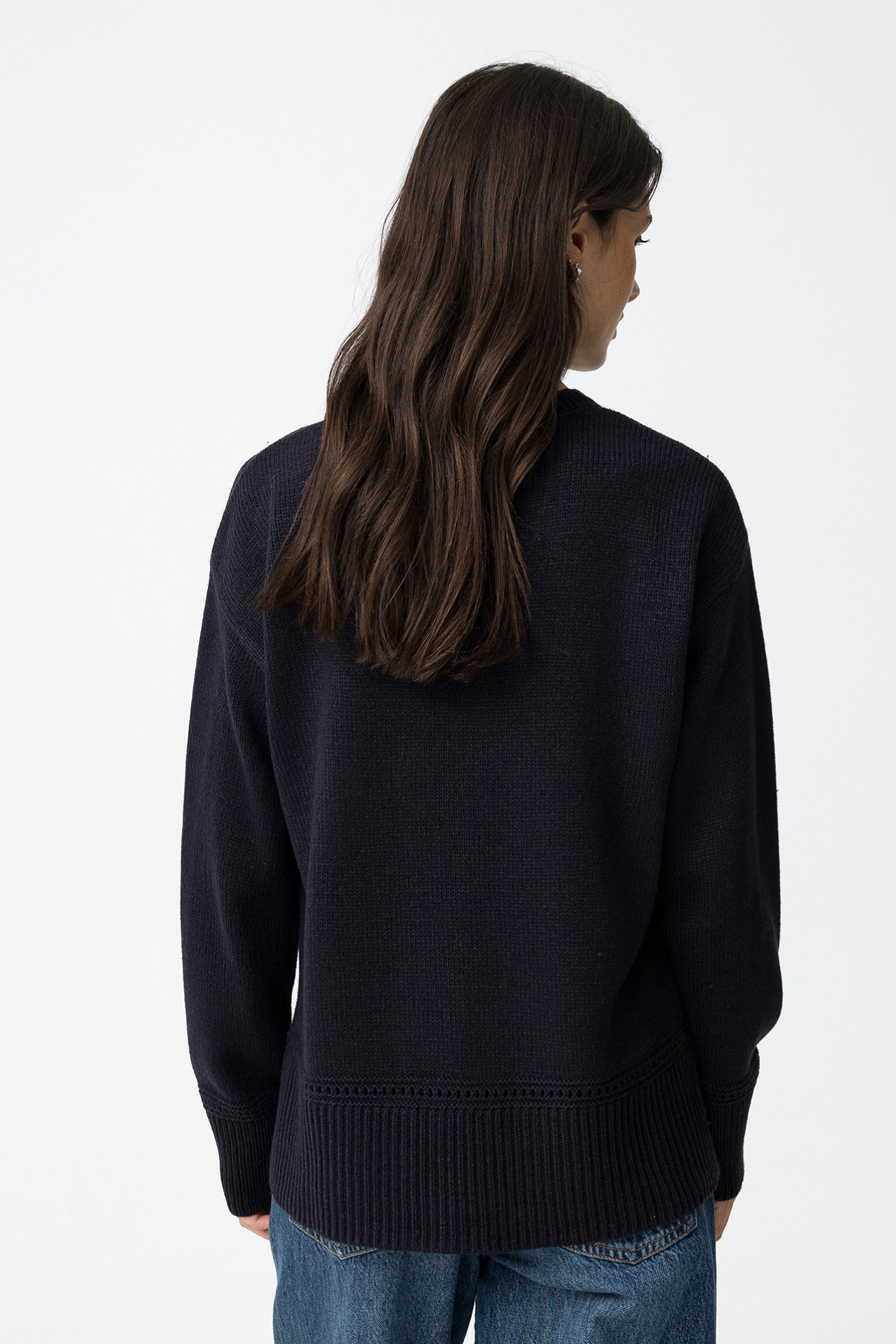 Camisola com Detalhes Perfurados