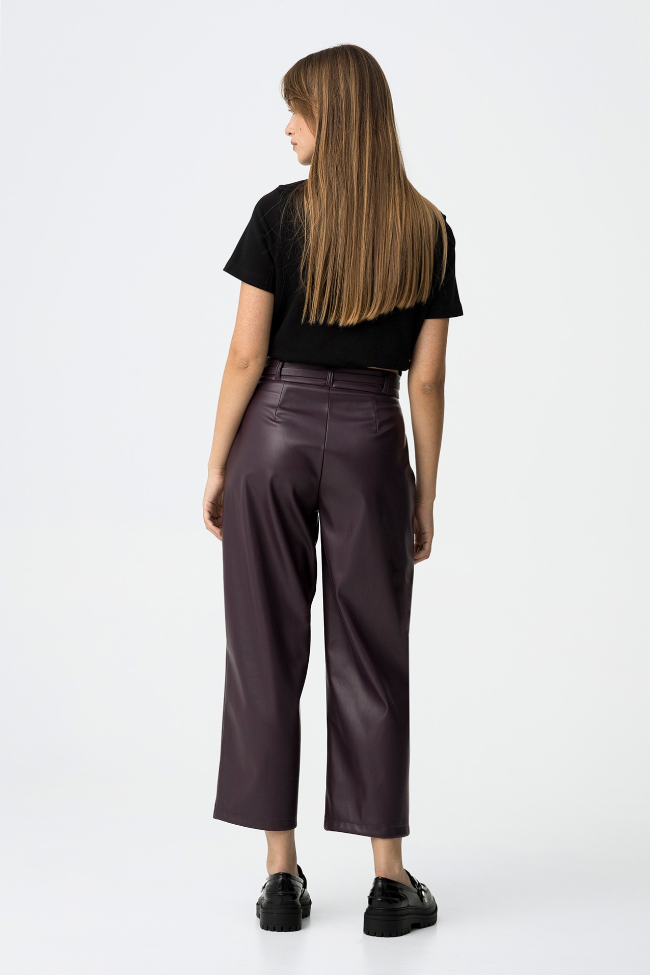 Culotte Trousers With Belt