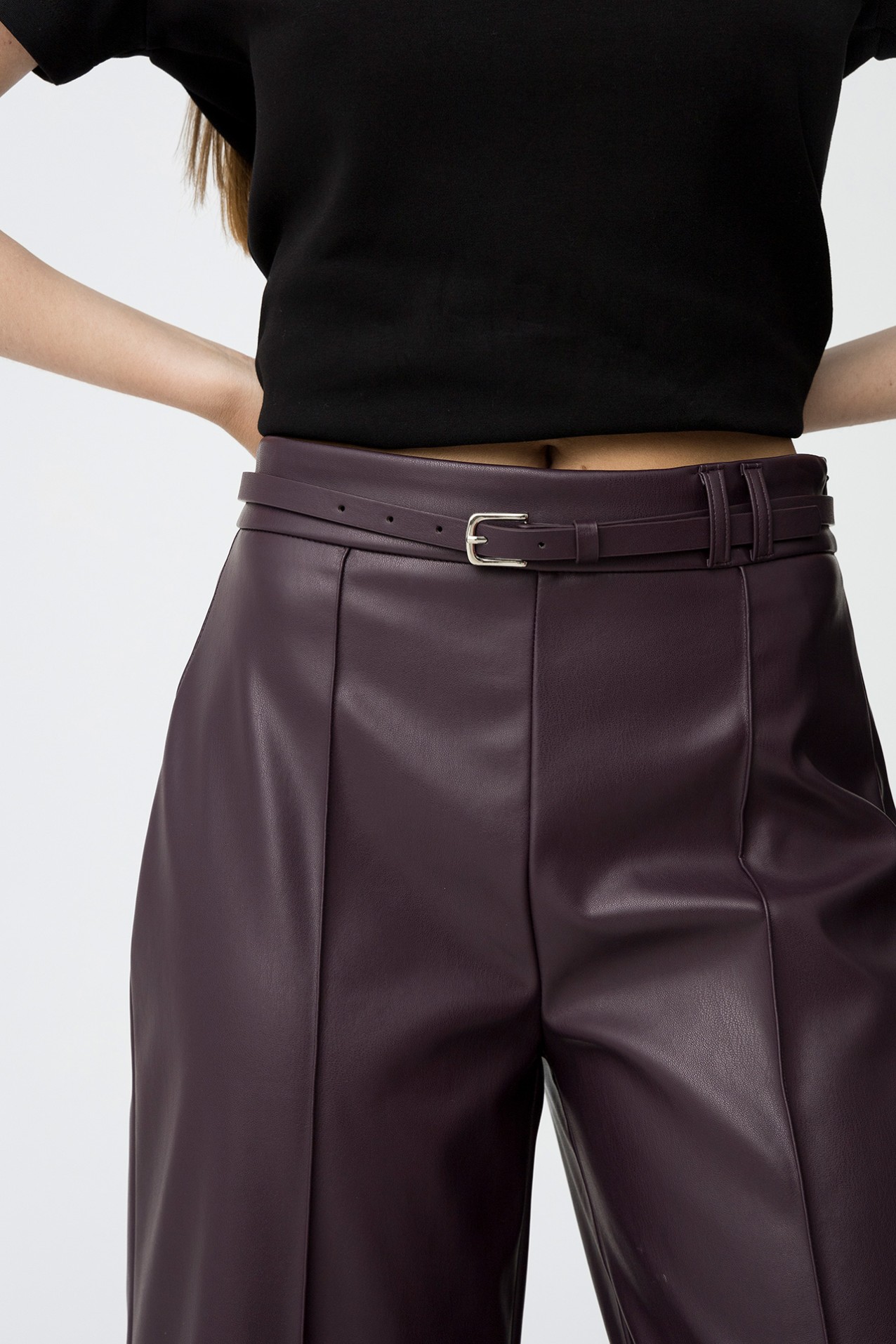 Culotte Trousers With Belt