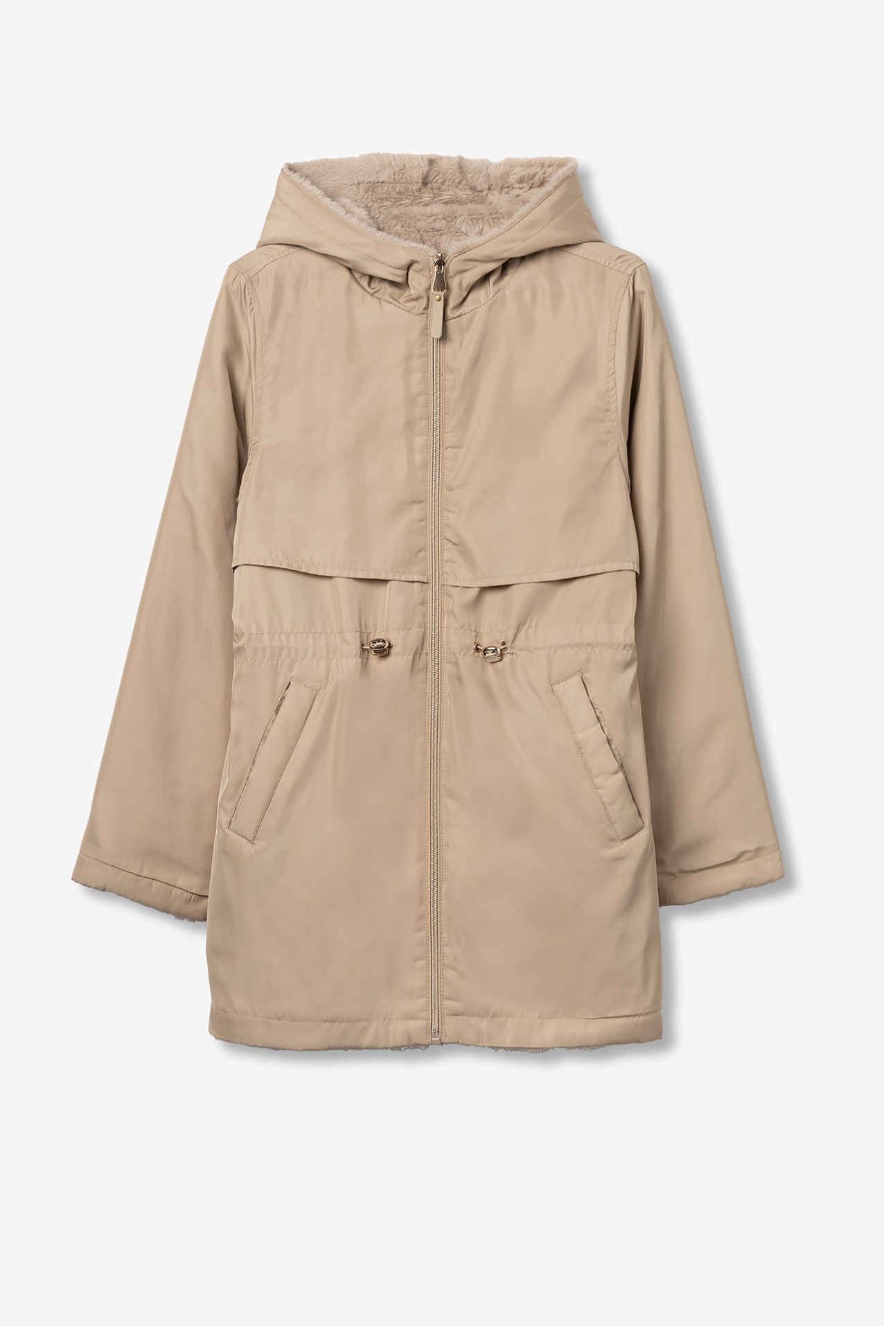 Reversible Relaxed Fit Parka