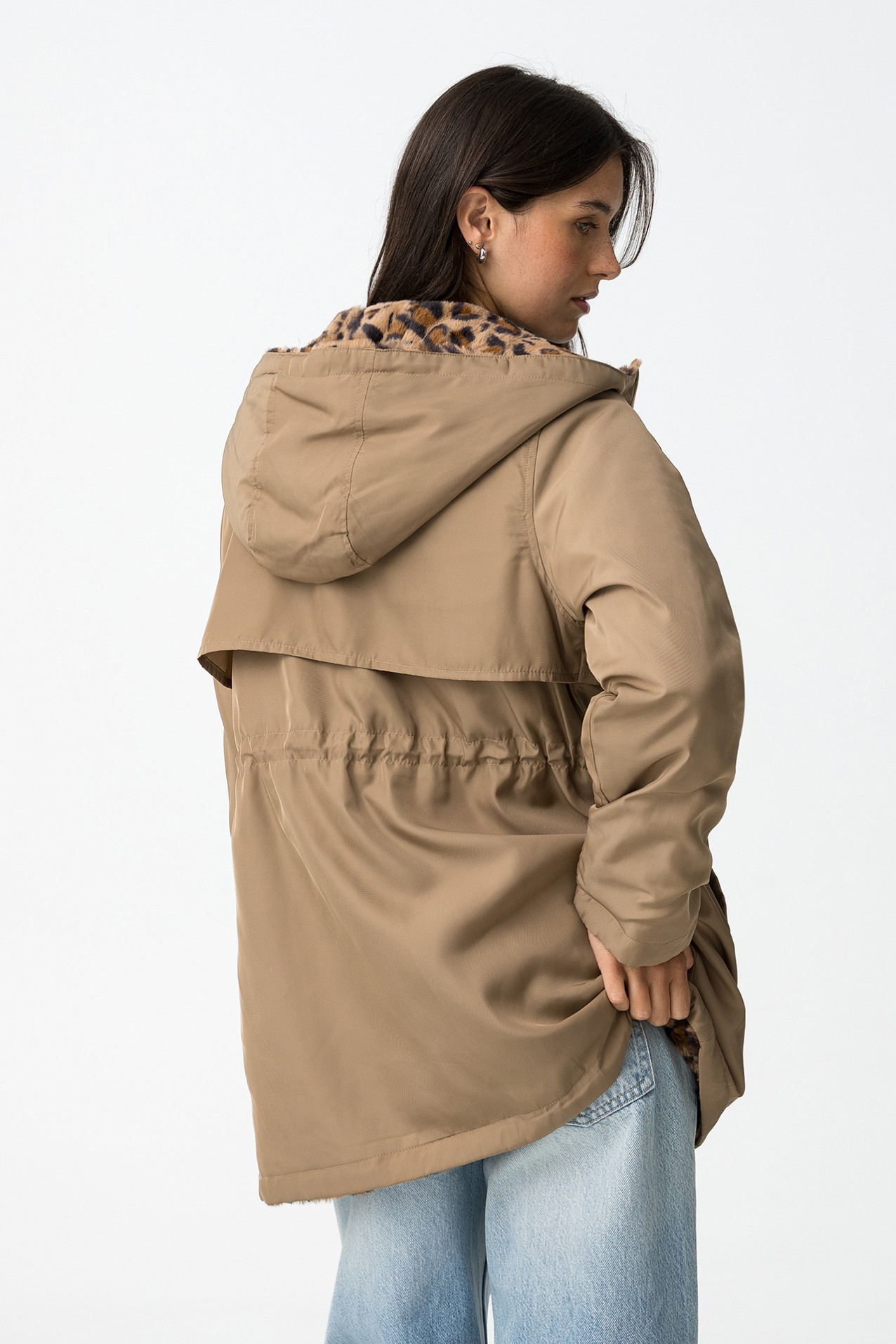 Reversible Relaxed Fit Parka