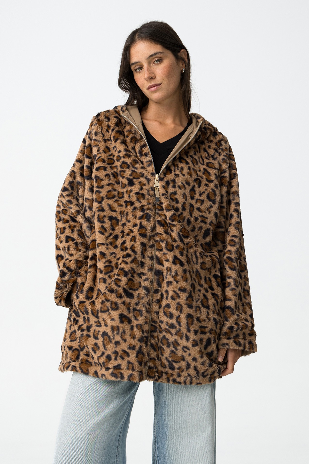 Reversible Relaxed Fit Parka