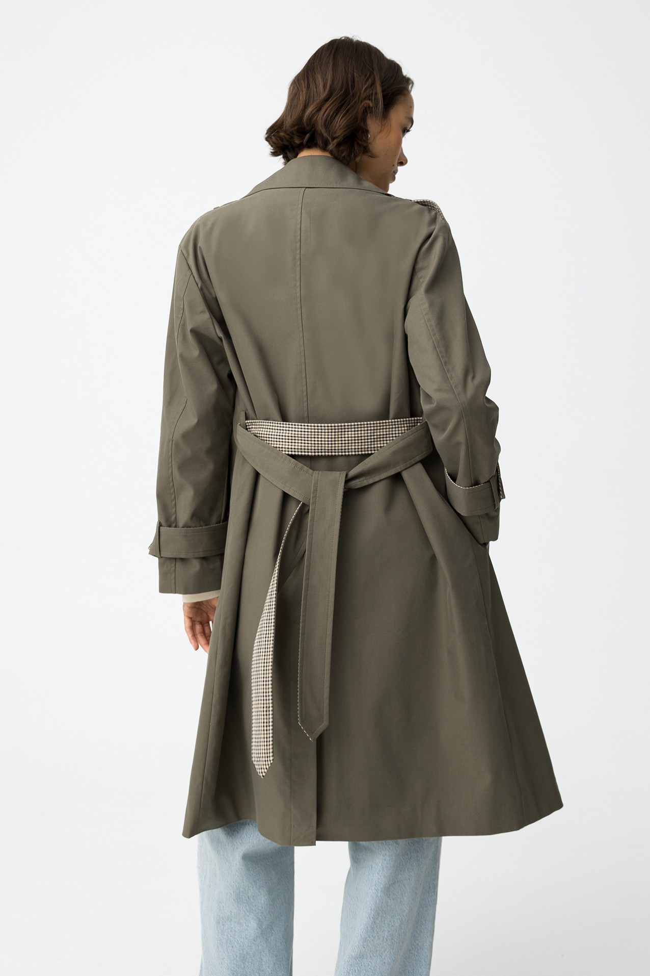 Long Relaxed Fit Trench