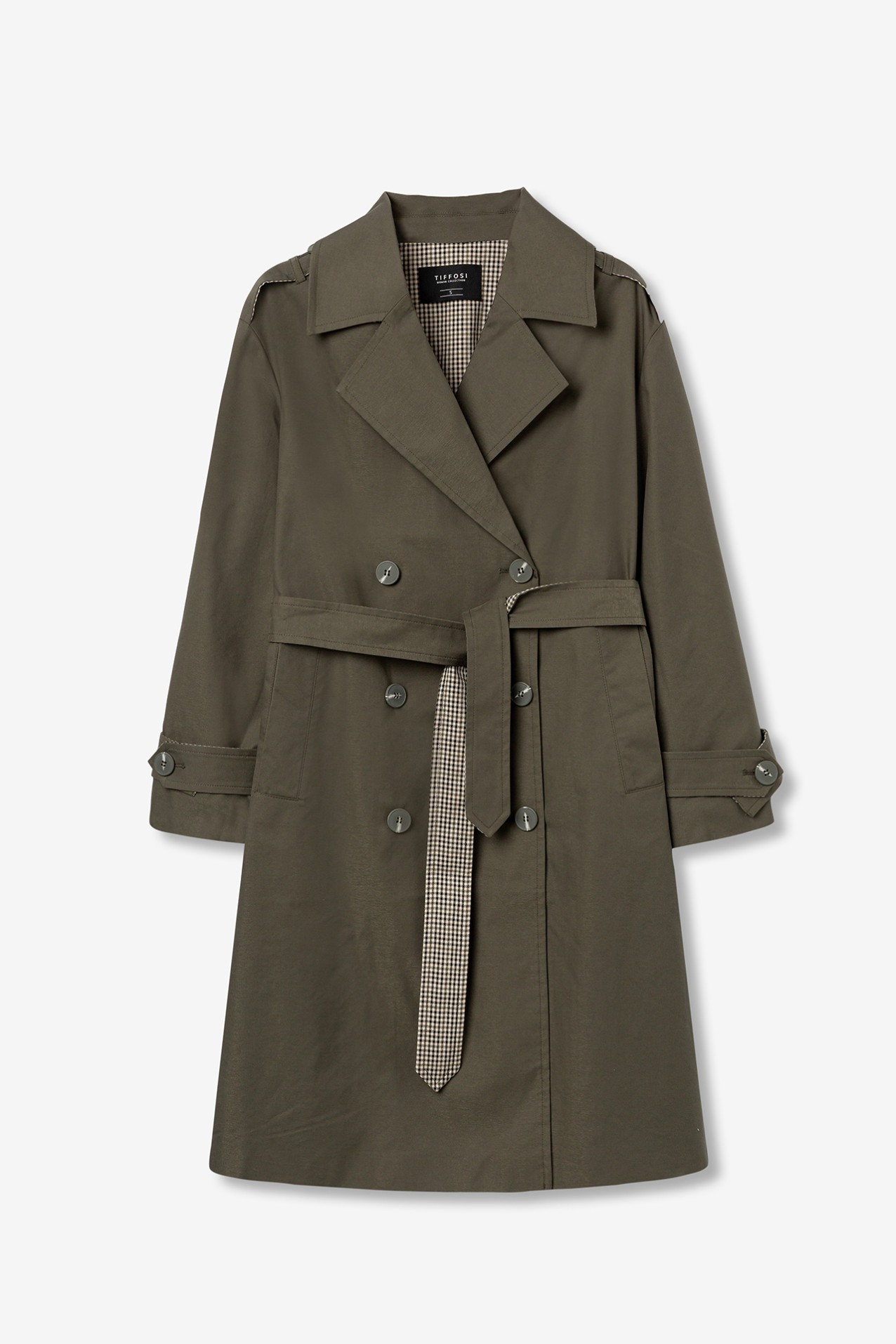 Long Relaxed Fit Trench