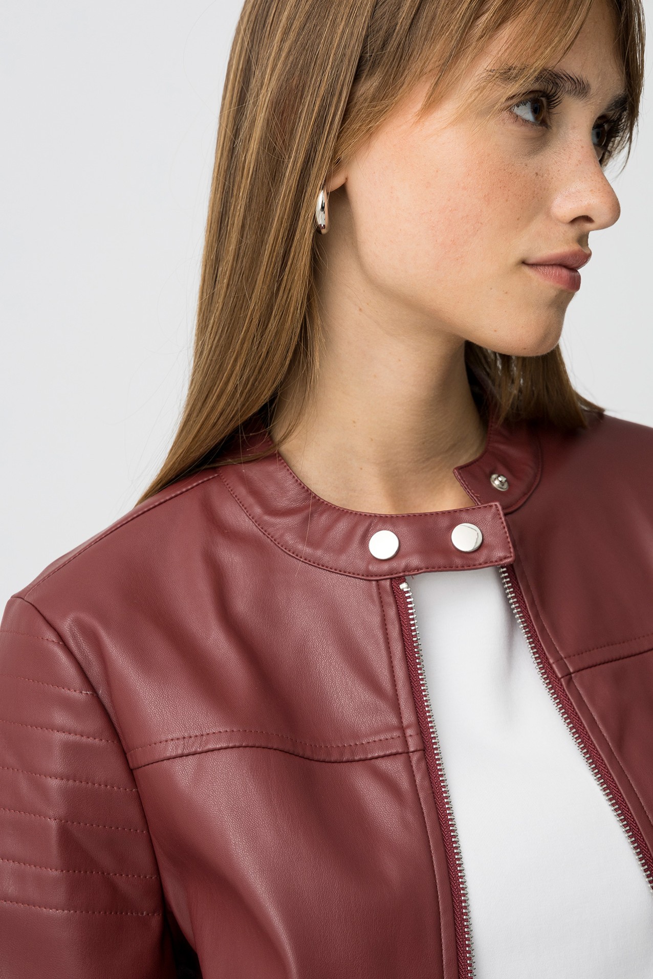 Leather Effect Jacket